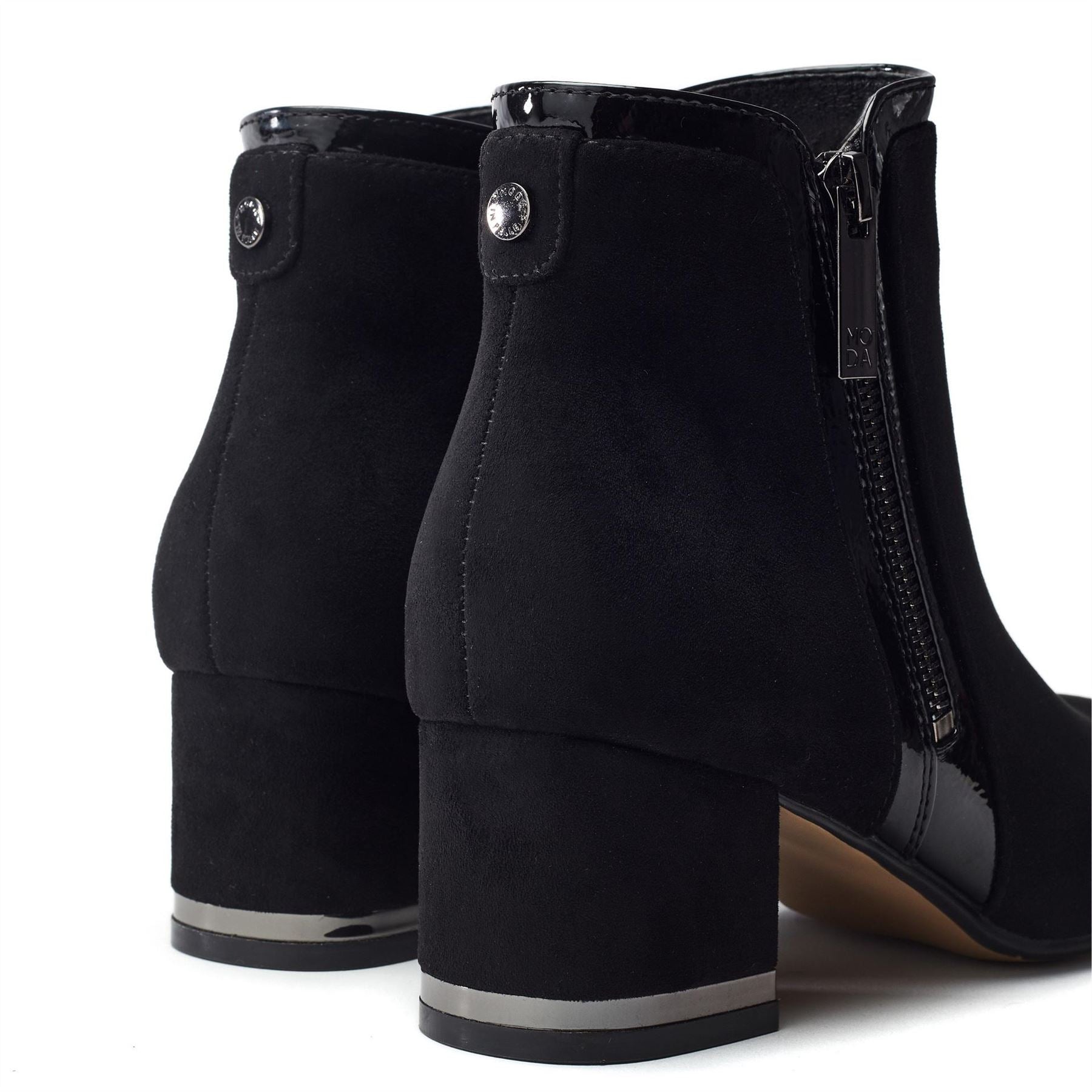 Moda in Pelle Pajor Ankle Boots with Side Zipper