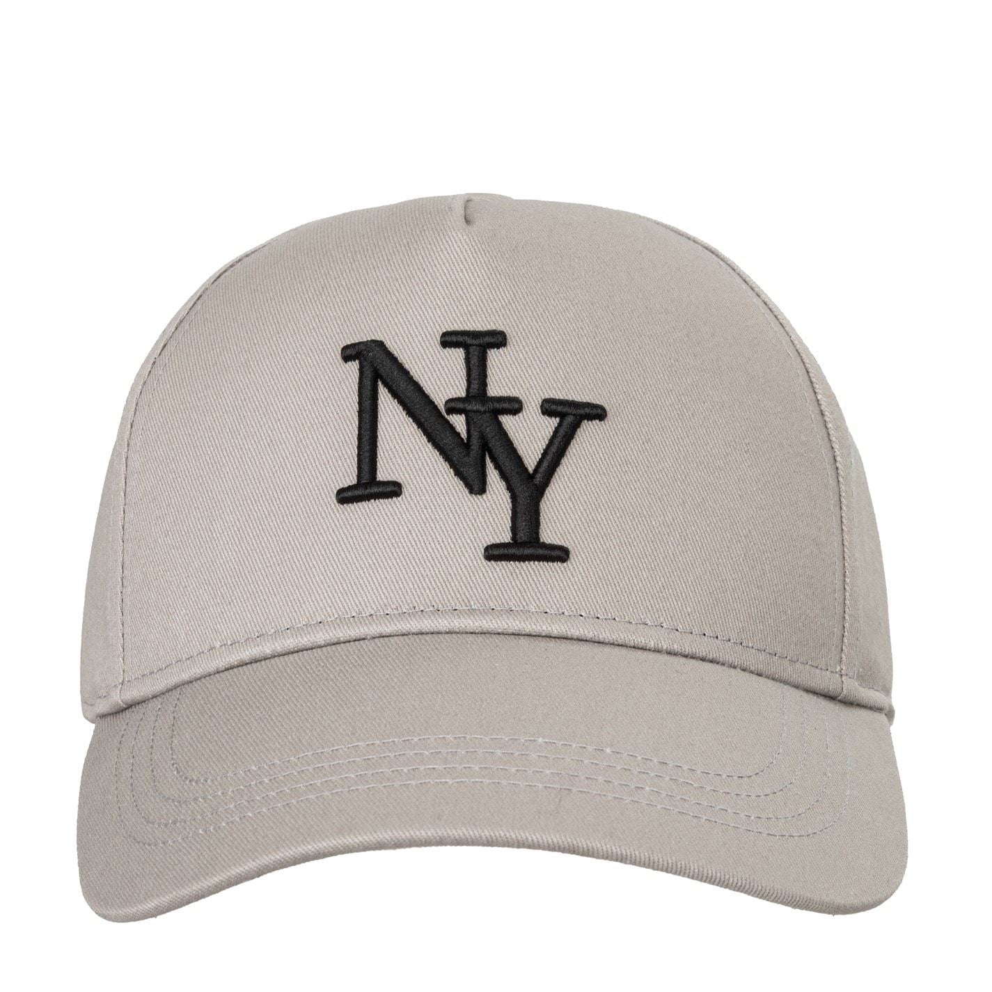Fabric Ny Embroidered Cotton Baseball Cap