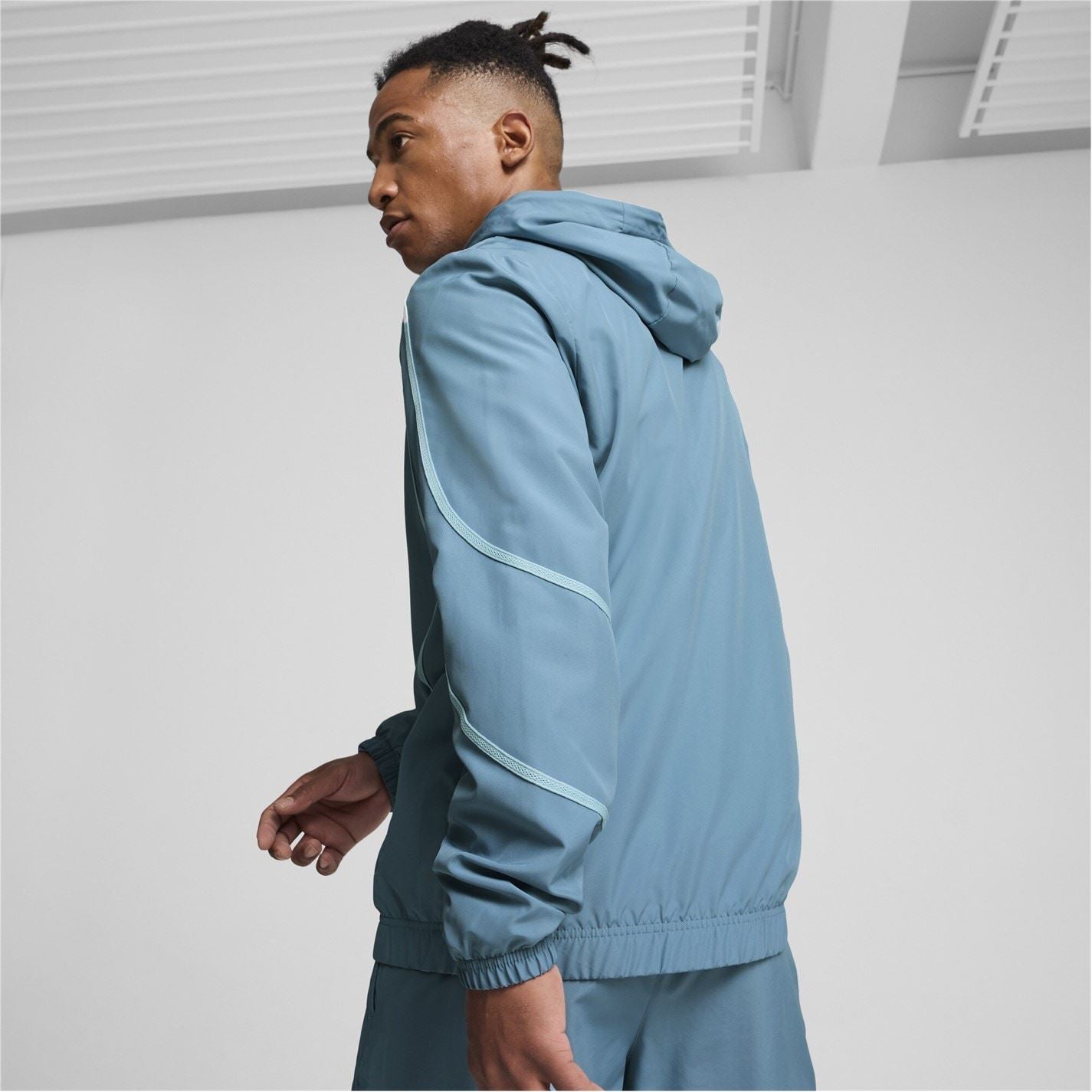 Puma Olympique De Marseille Pre Match Woven Jacket 2024 2025 Adults