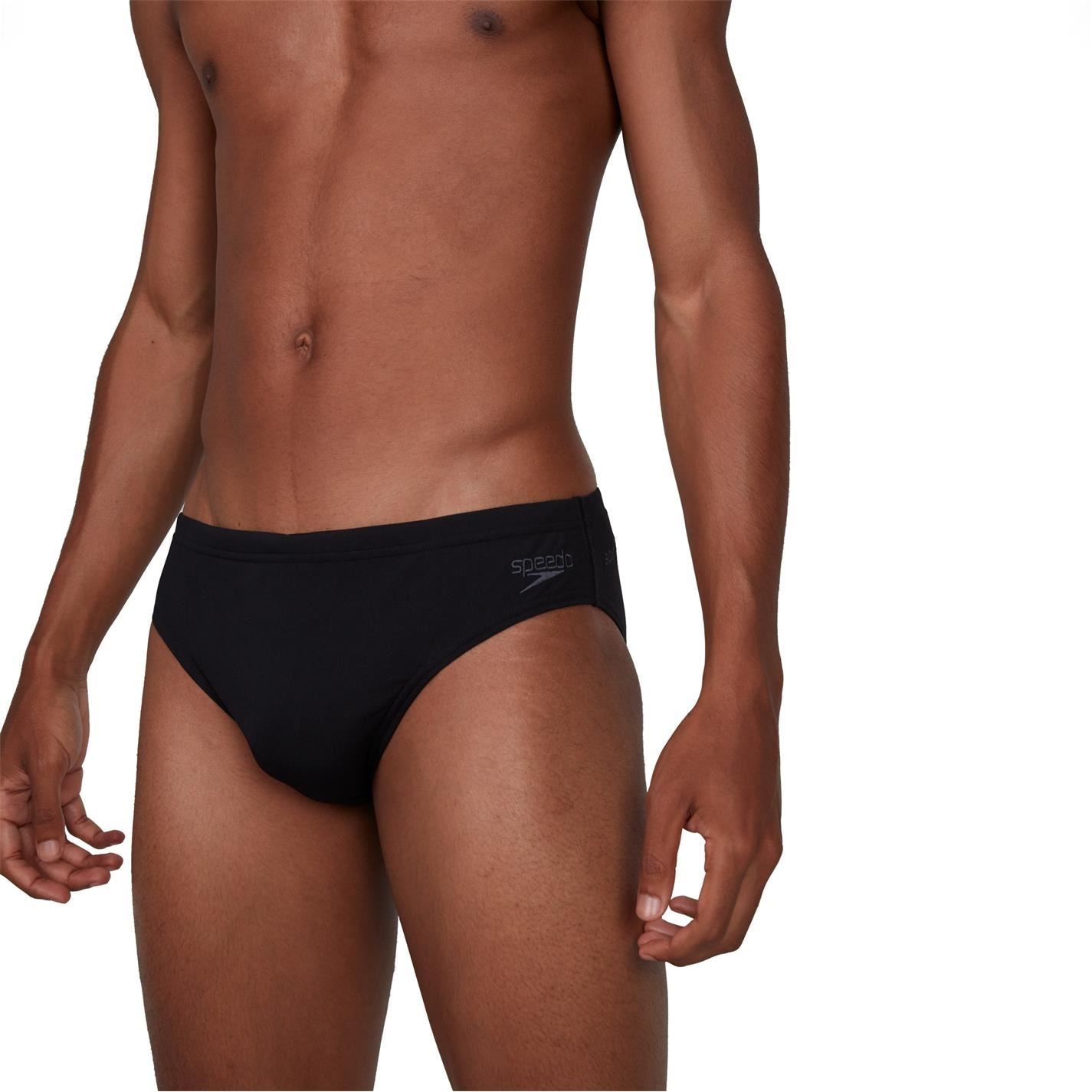 Speedo Mens Essentials Endurance + 7cm Brief Black