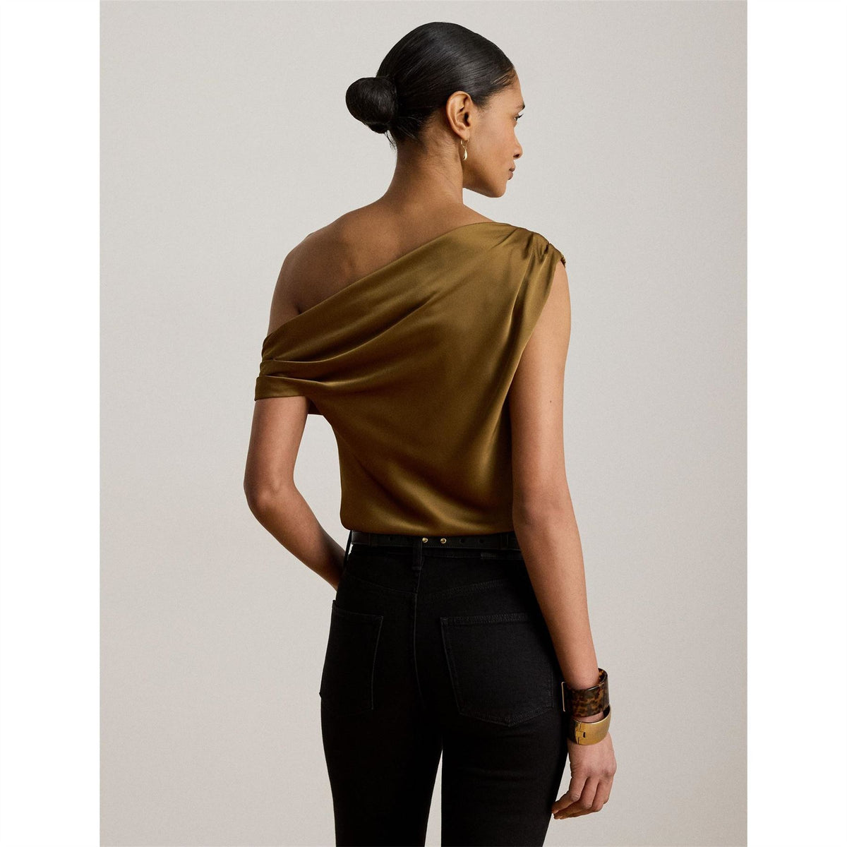 Lauren by Ralph Lauren Short Sleeve Plain Shirt