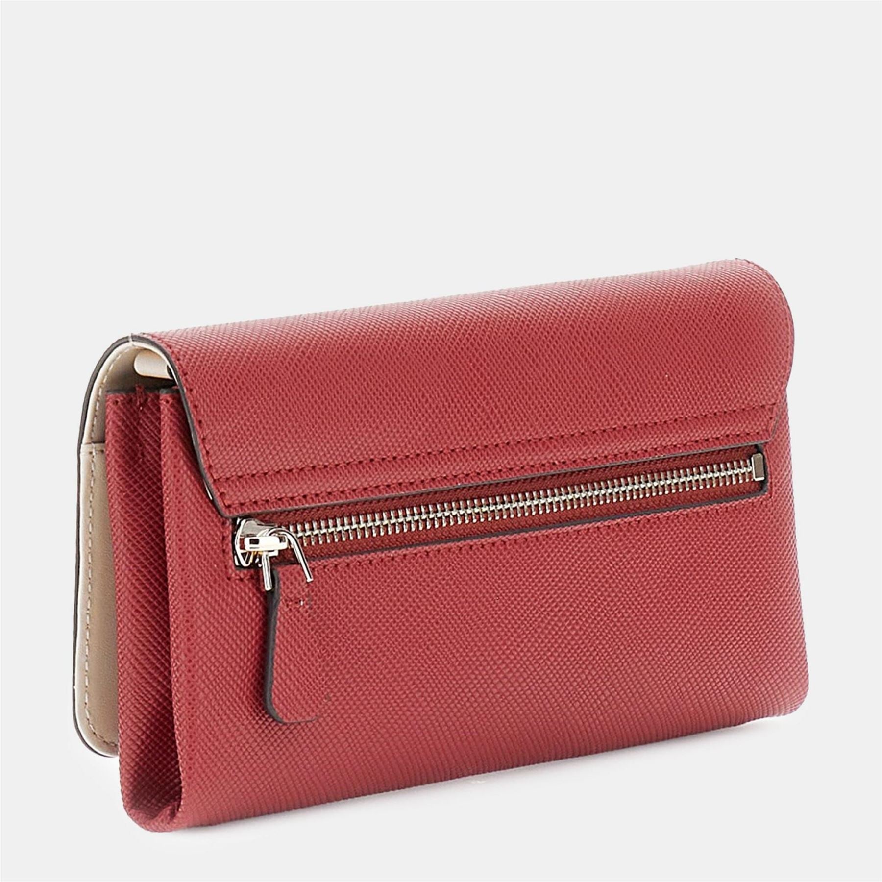 Guess Flip Closure Clutch with Logo