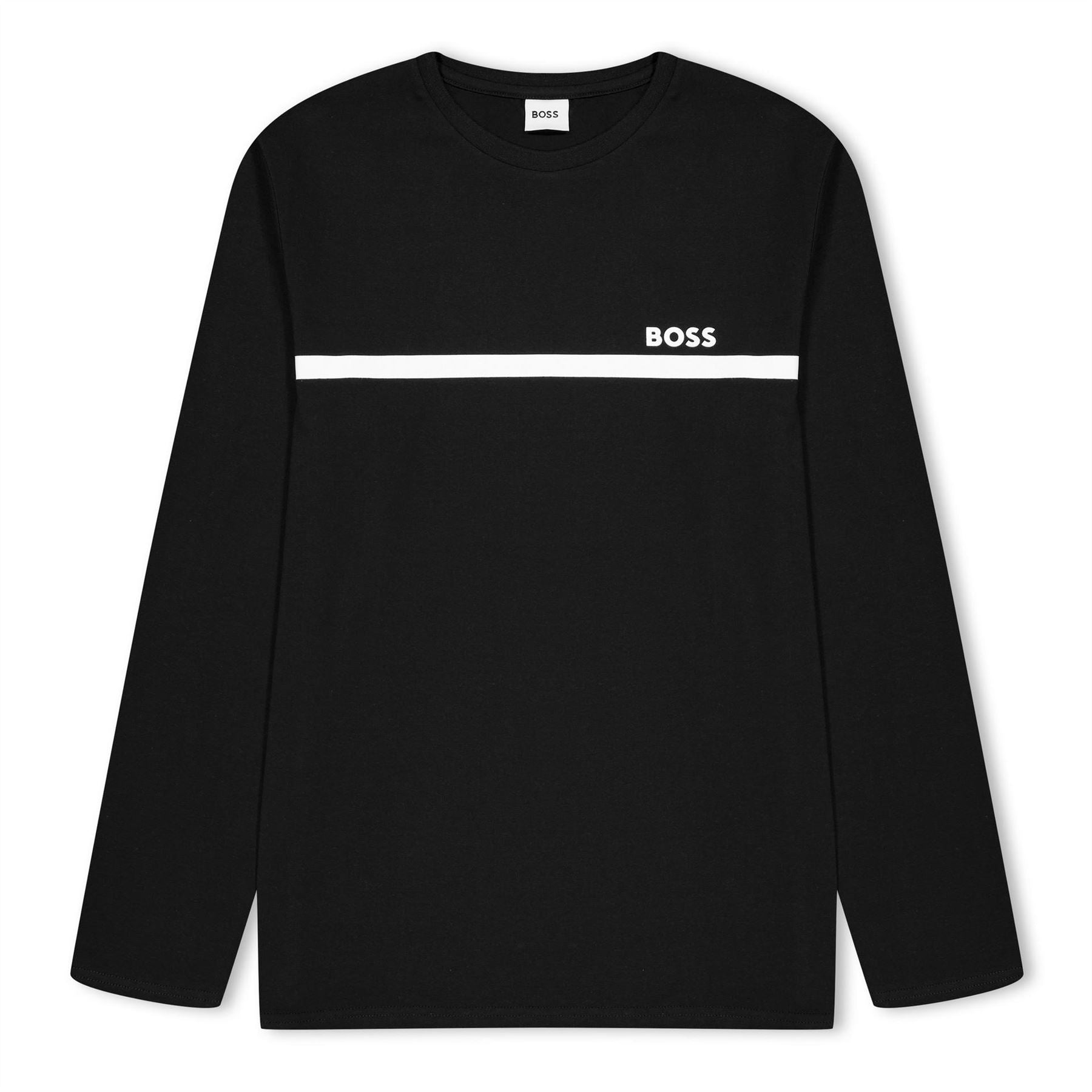Boss Long Sleeve T-Shirt, Small Logo Design