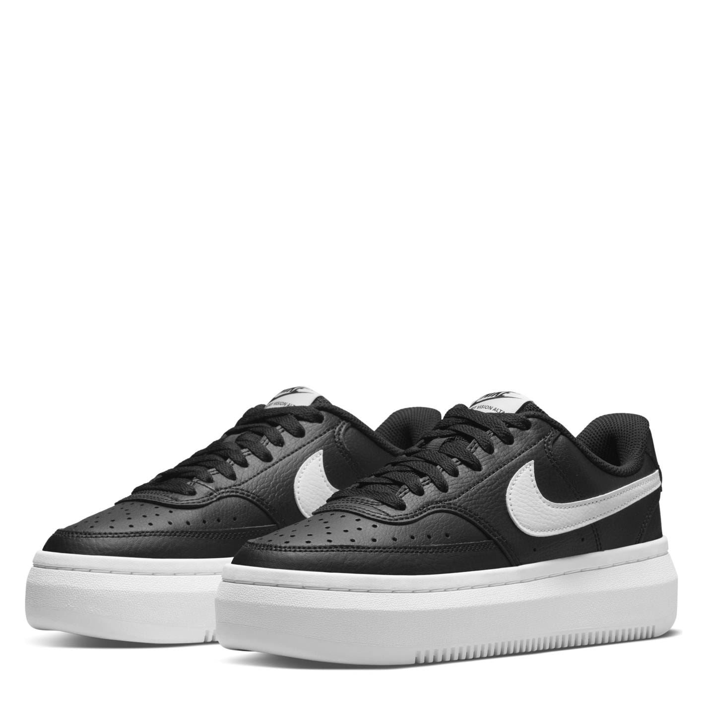Nike Womens Court Vision Alta Leather Trainers