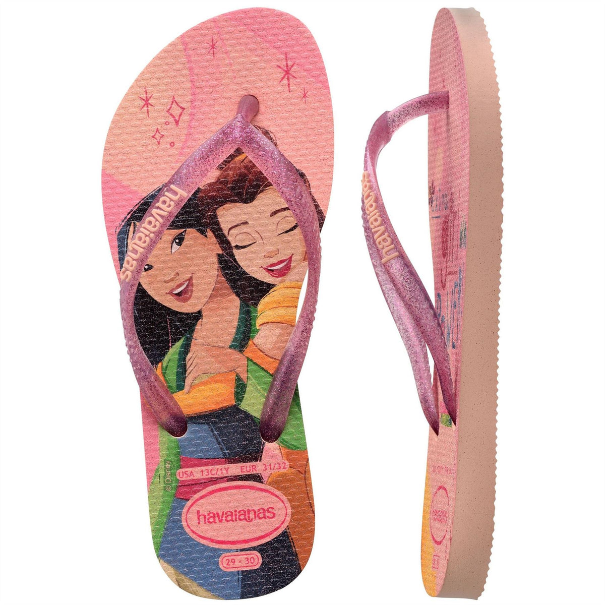 Havaianas Kids Slim Princess Citronella Flip Flops