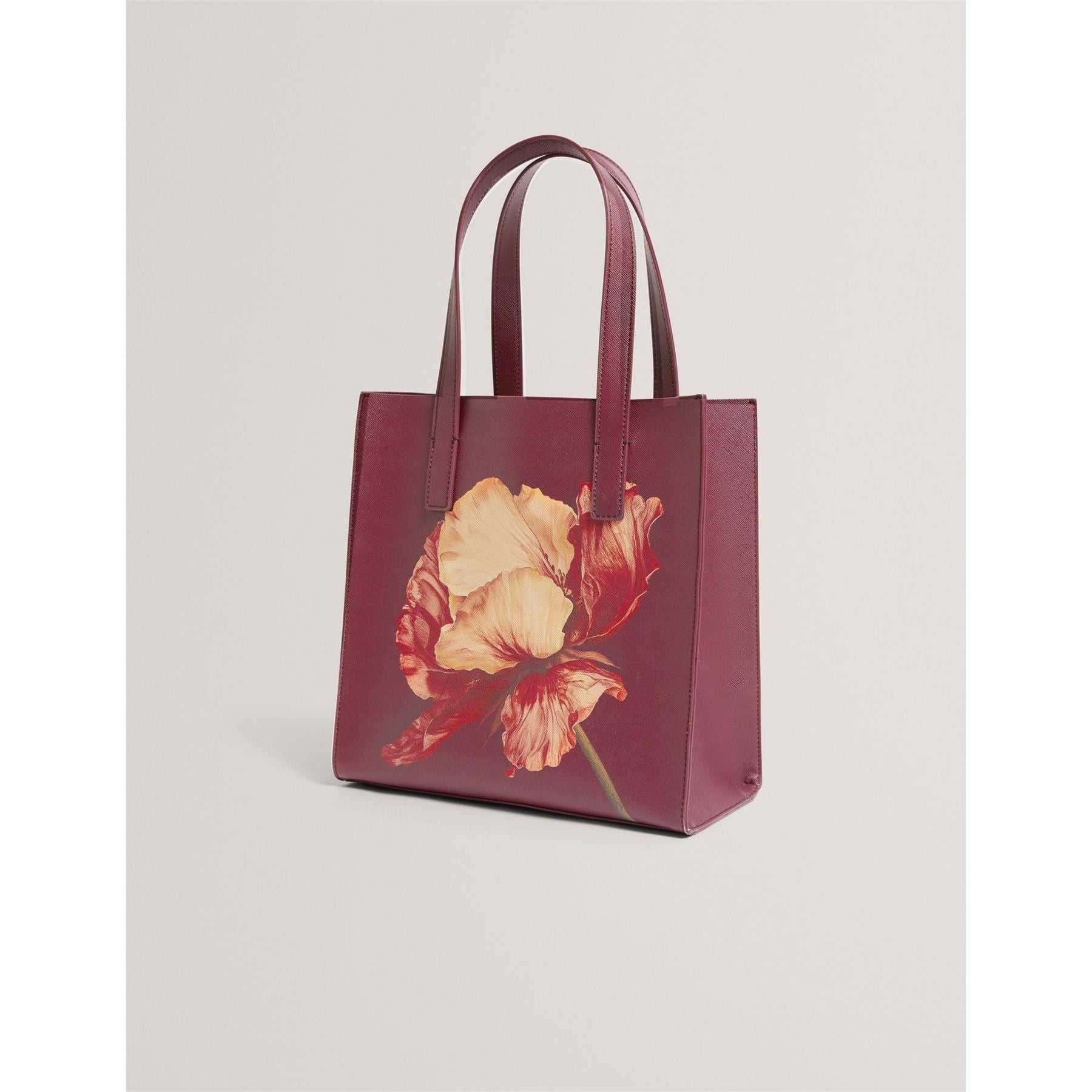 Ted Baker Floral Patterned Rectangle Shape Tote Bag