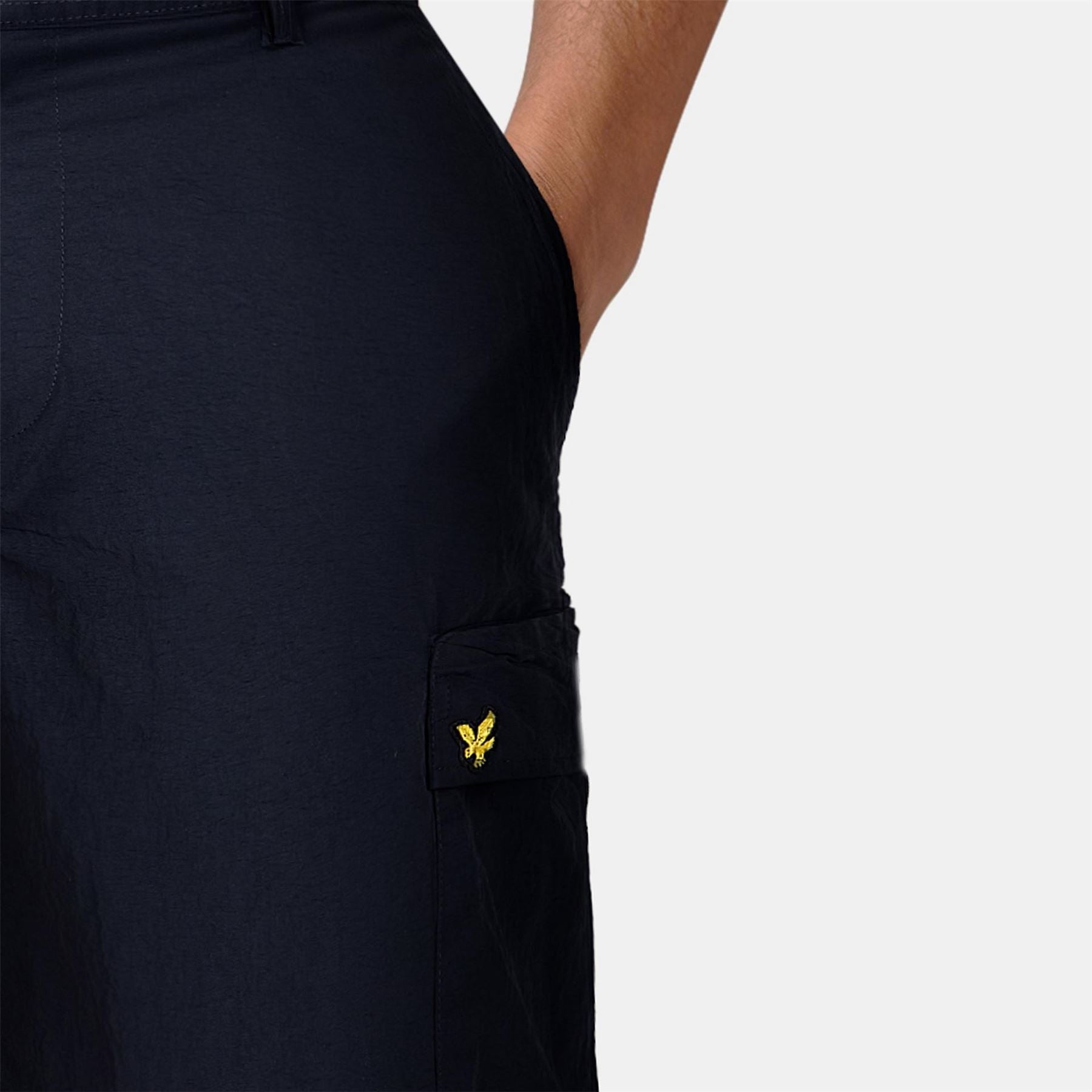 Lyle and Scott Cargo Solid Patterned Shorts