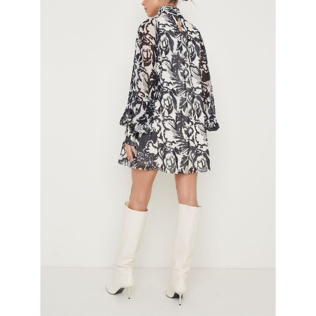 Pretty Lavish P Romy Chiffon Mini Dress