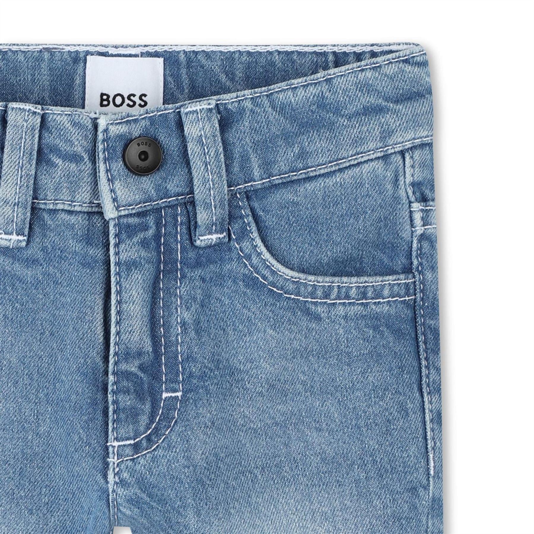 Boss Den Denim Straight Leg Jeans