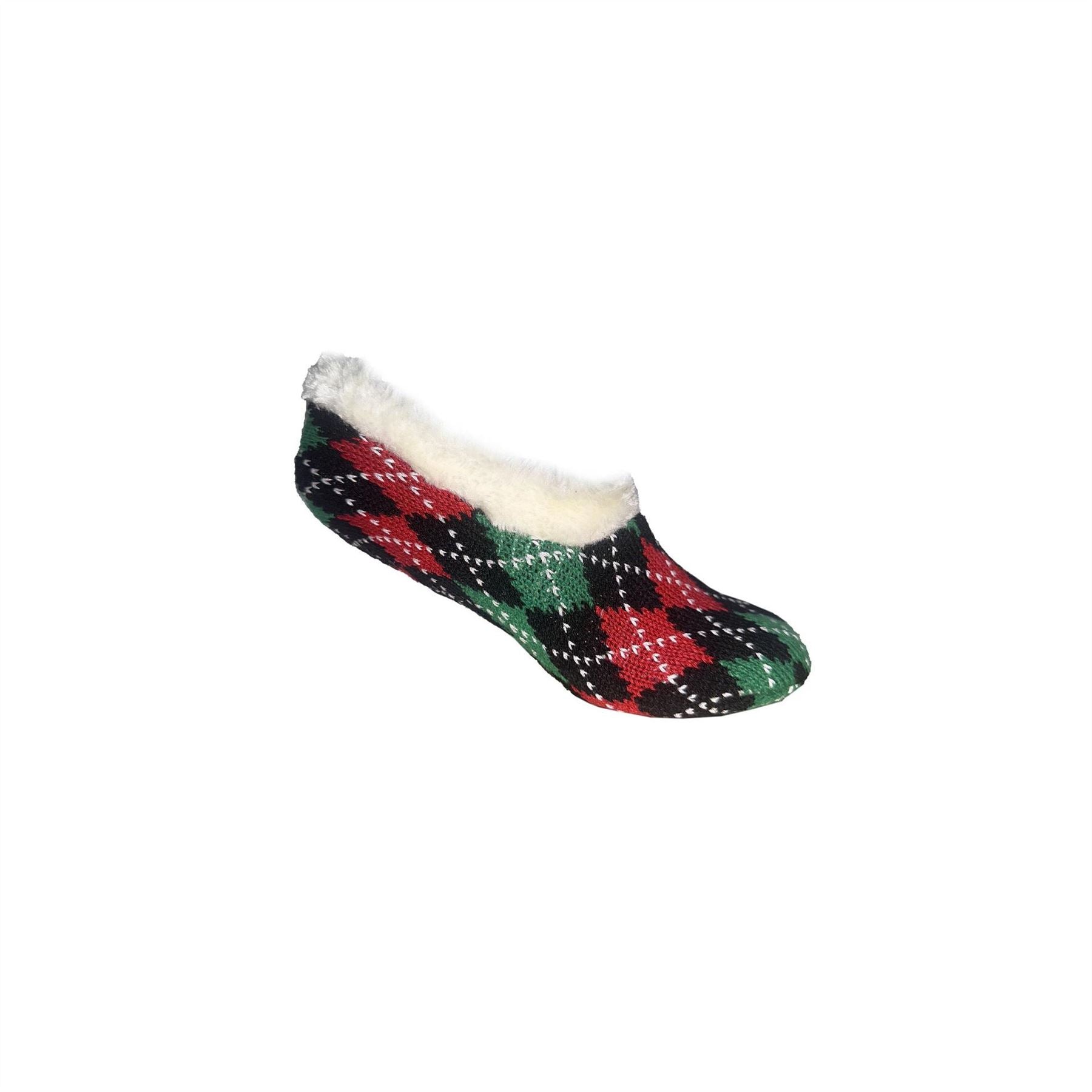 Miso Christmas Jacquard Machine Washable Slipper Socks