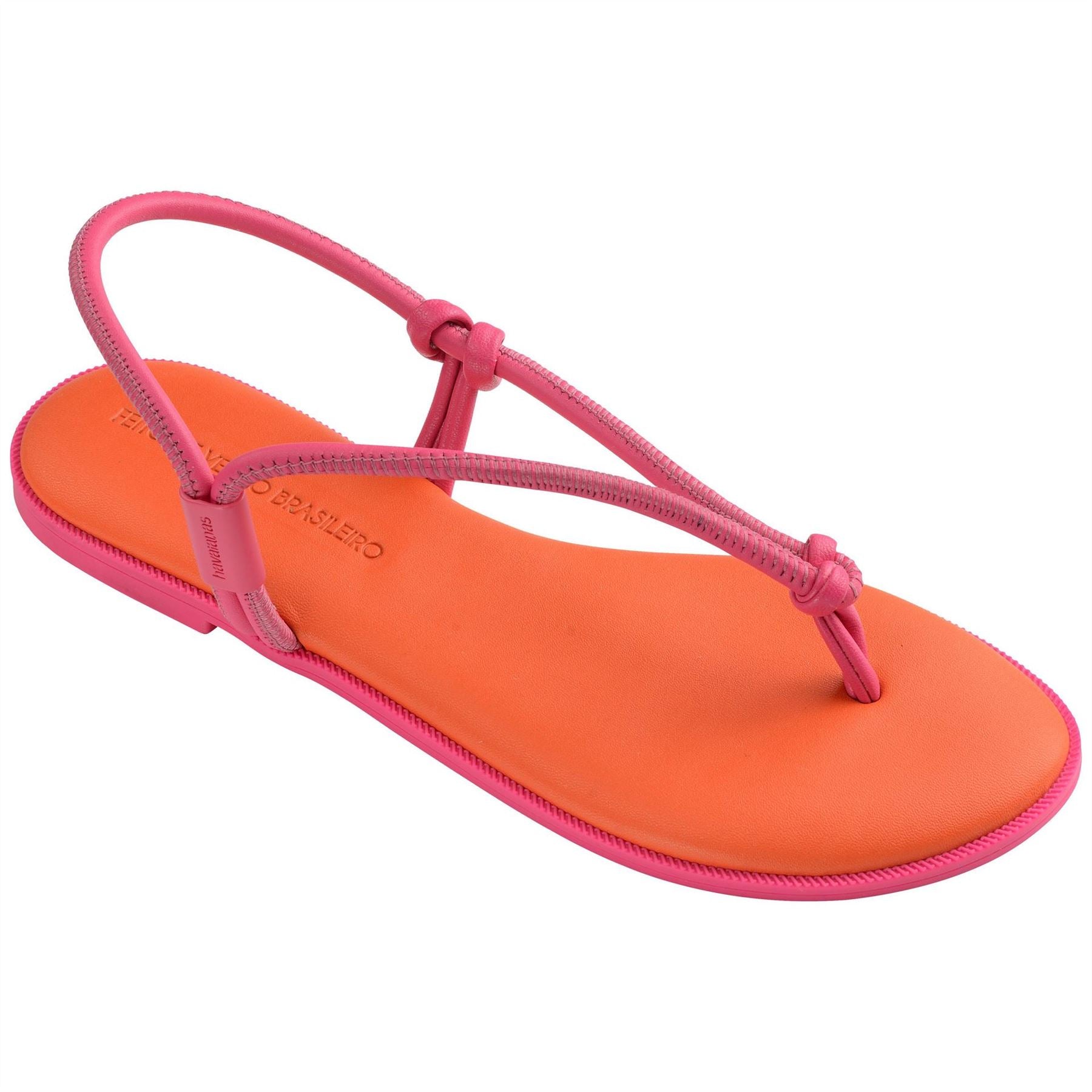 Havaianas Una Solid Patterned Toe Post Flat Sandals