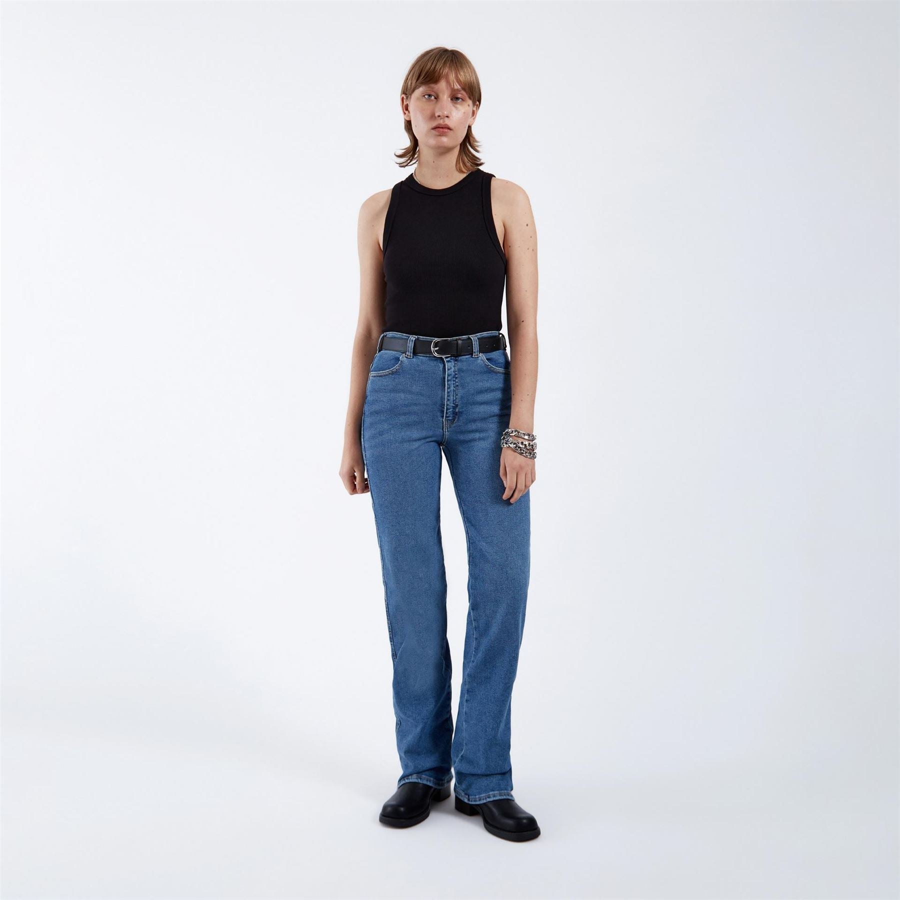 Dr Denim Straight   High Stretch Jeans