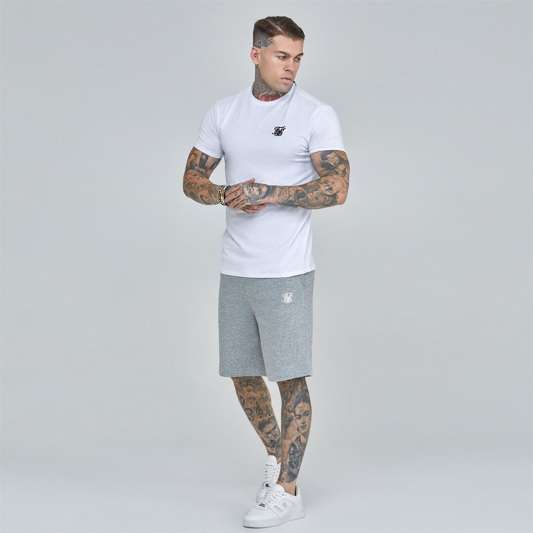 SikSilk Mens Essentials T-Shirt