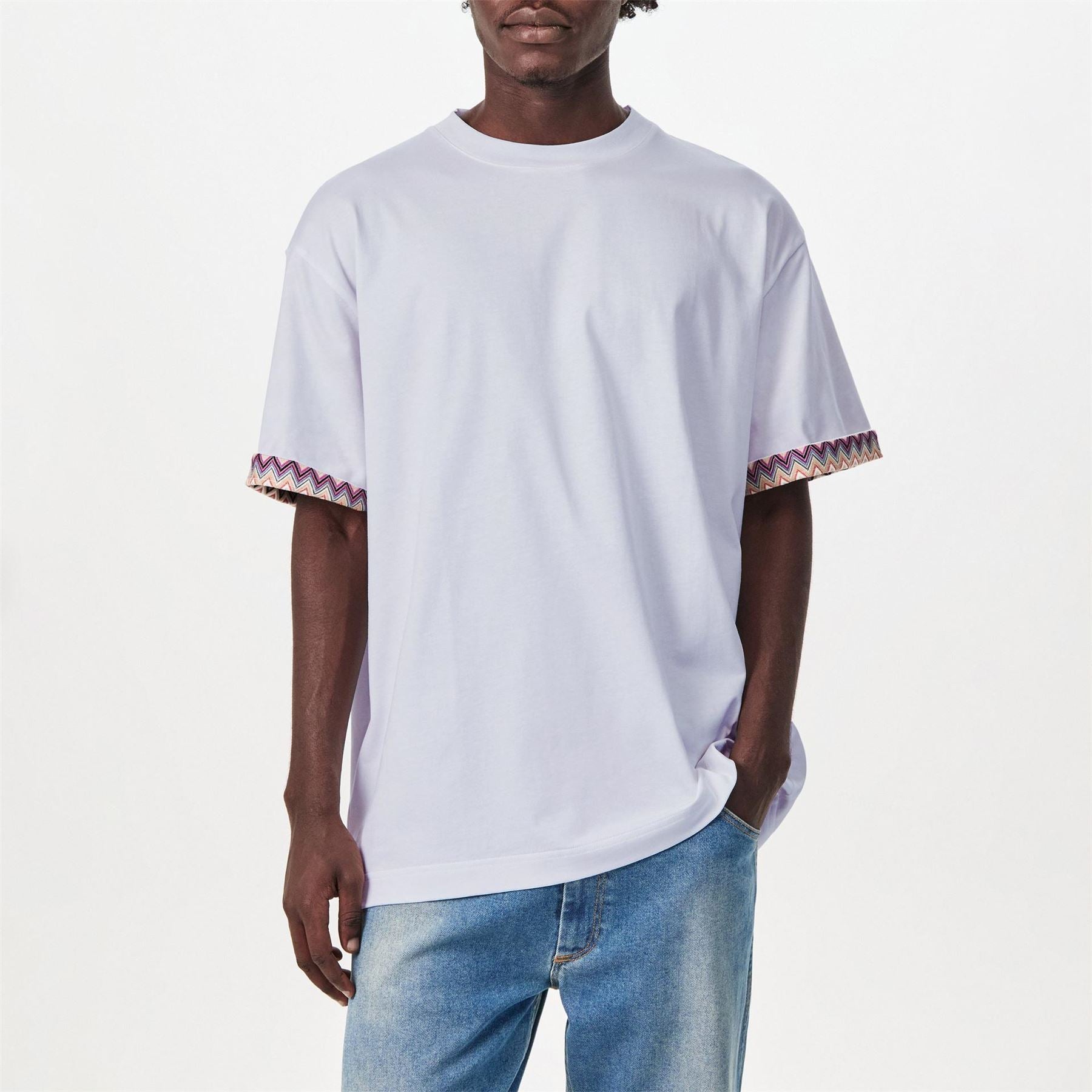 Missoni Regular Fit Contrast Trim T-Shirt