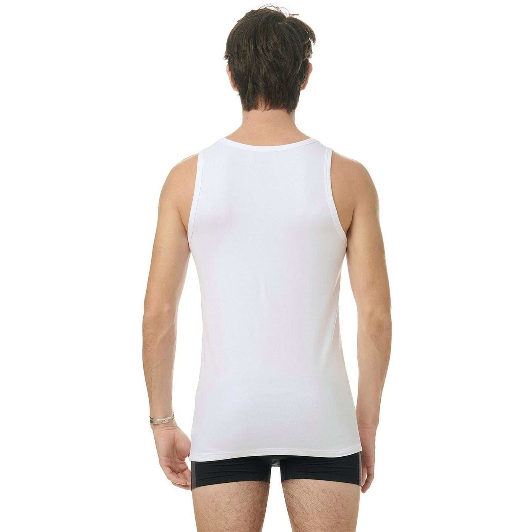 adidas 2 Pack Slim Fit Scoop Neck Tank