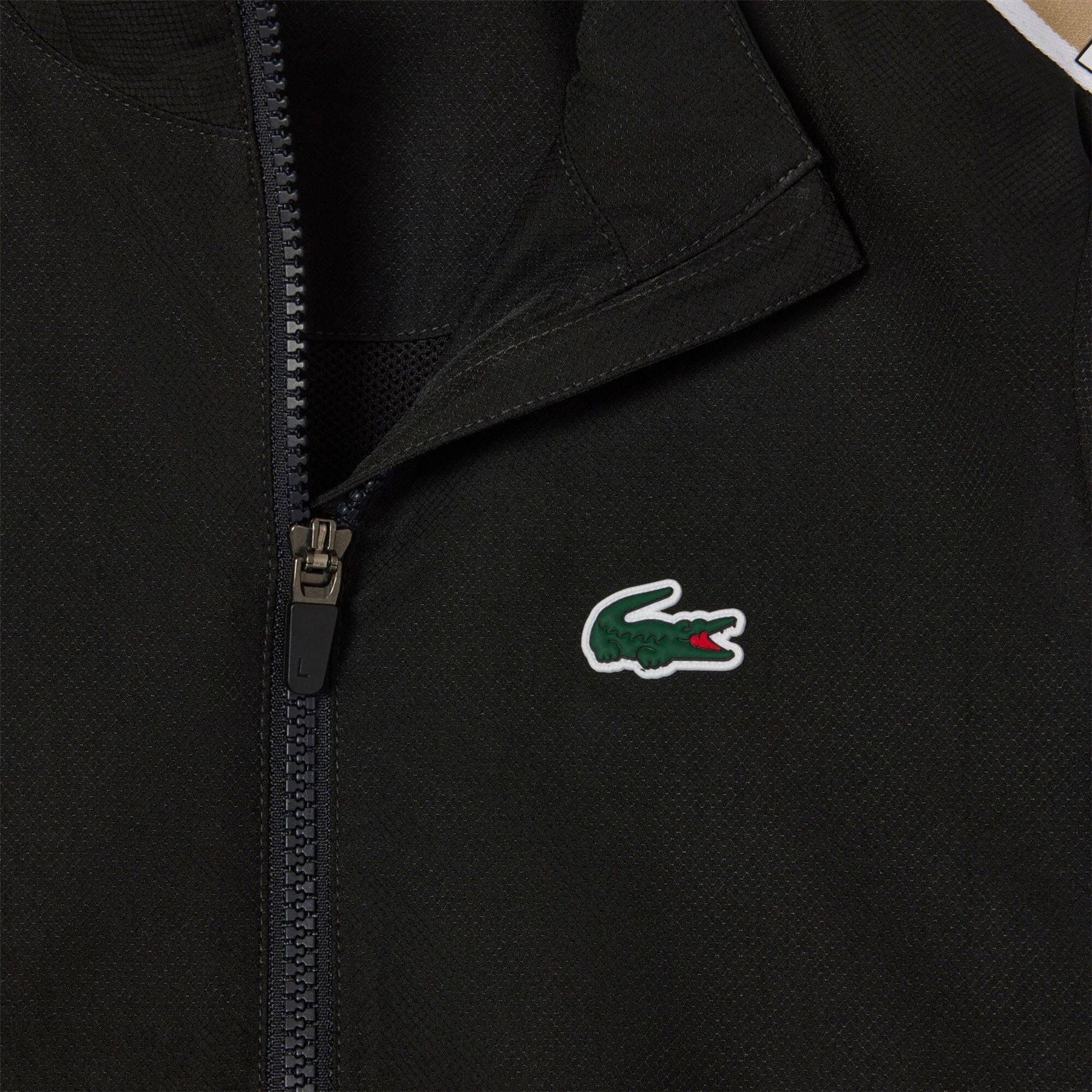 Lacoste Lacoste Lettering Zip Neck Long Sleeve Full Tracksuit