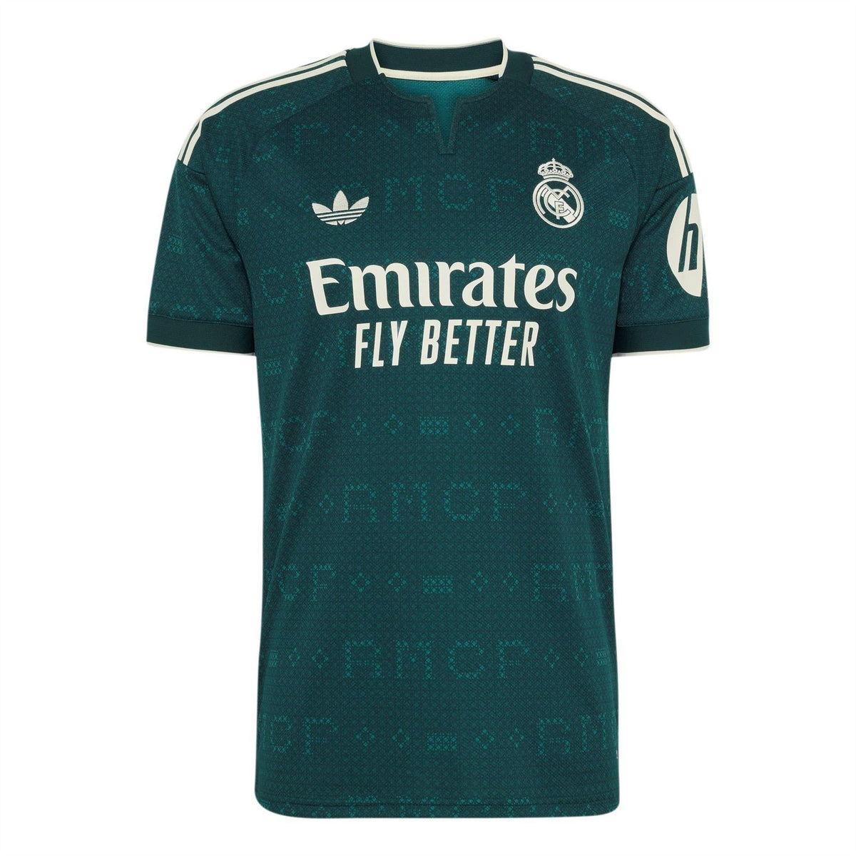adidas Real Madrid Away 2025 2 26 Short Sleeve V Neck Slim FiT-Shirt