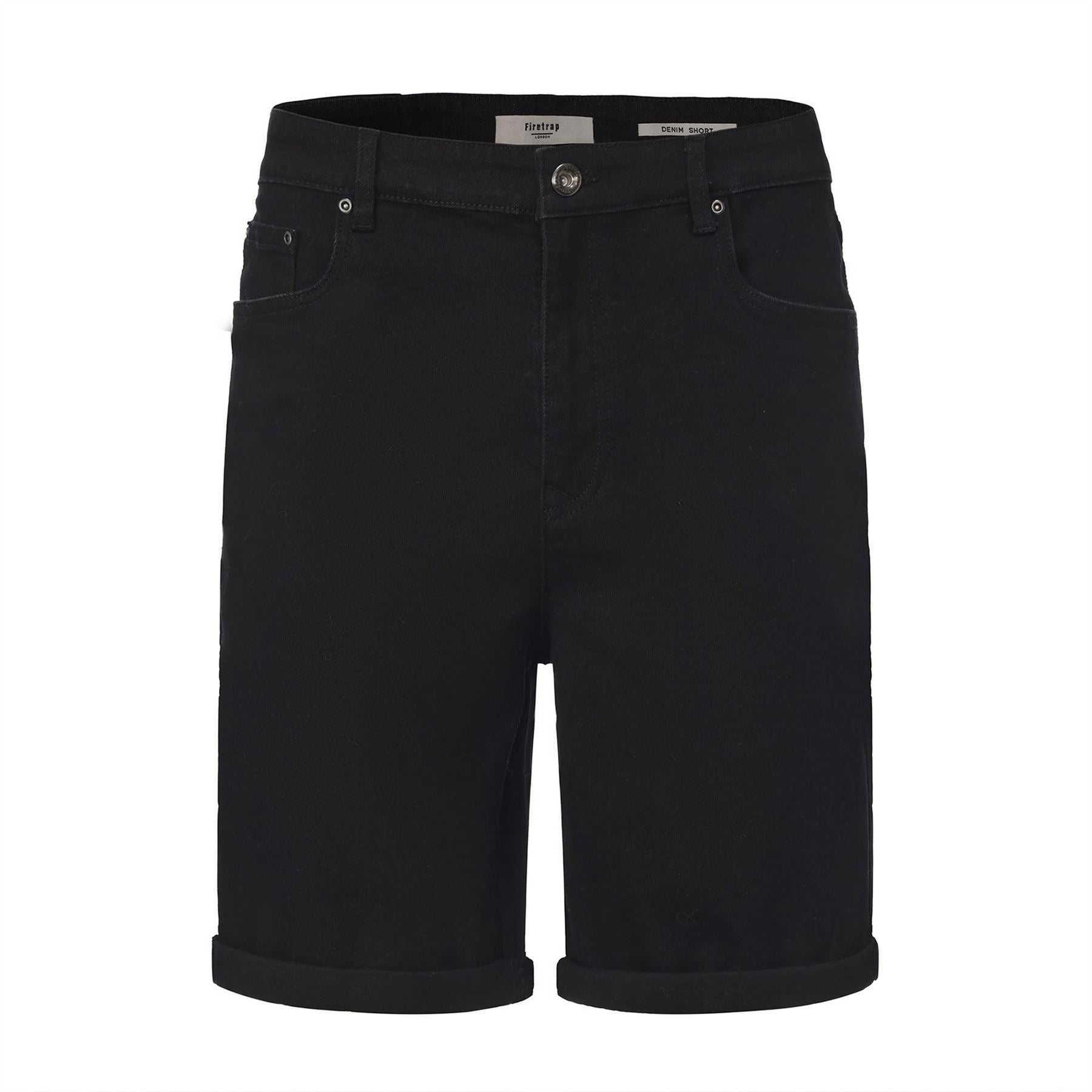 Firetrap Cotton 5 Pocket Denim Shorts