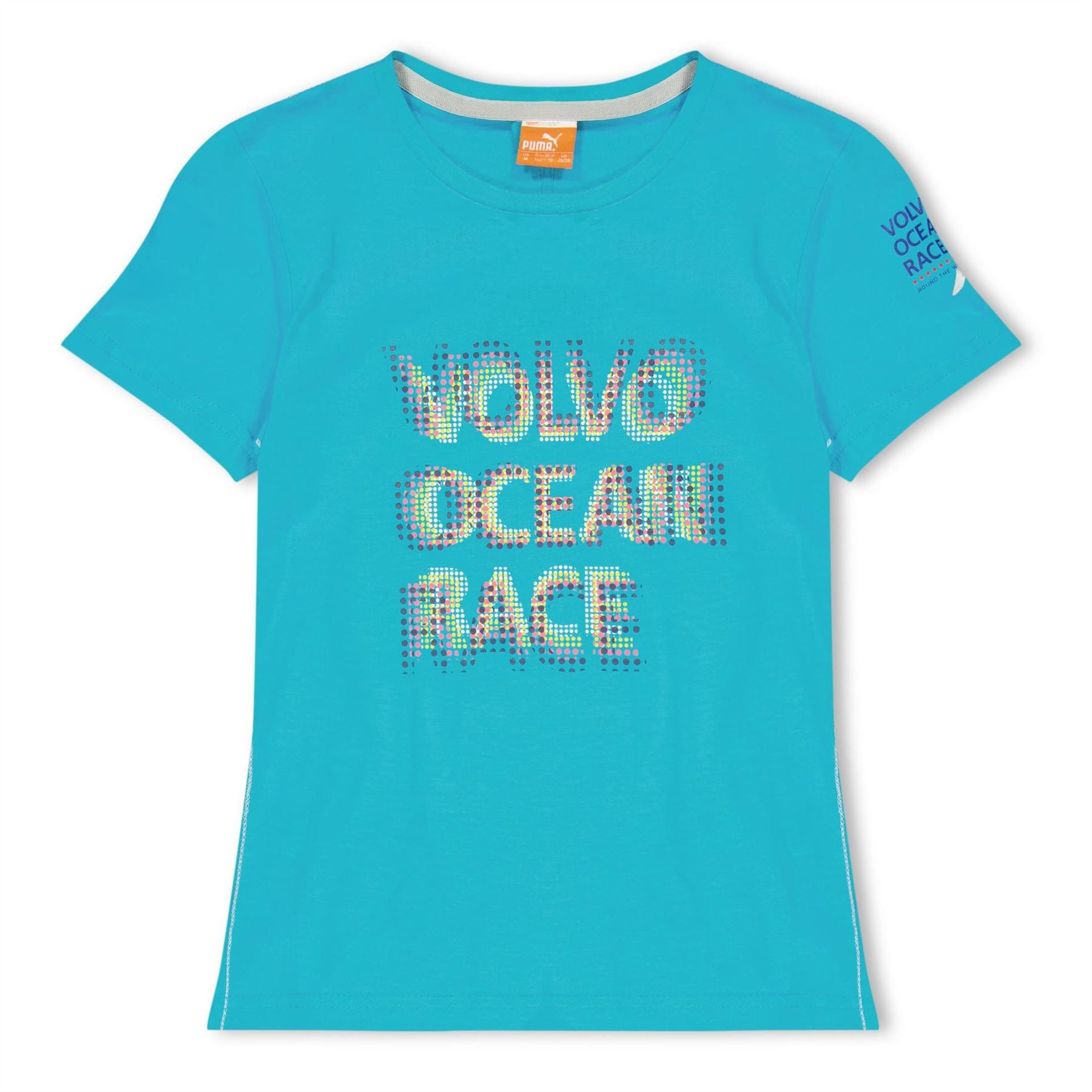 Puma Vor Girls Logo Tee Juniors