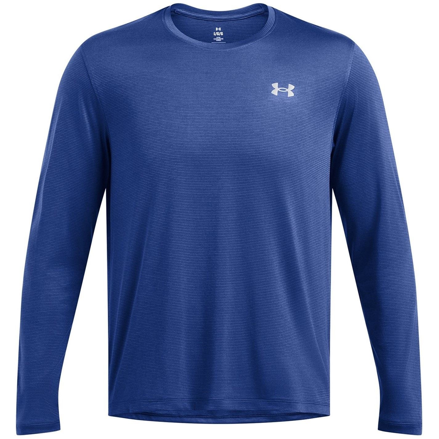 Under Armour Launch Crew Neck Regular Fit Long Sleeve T-Shirt