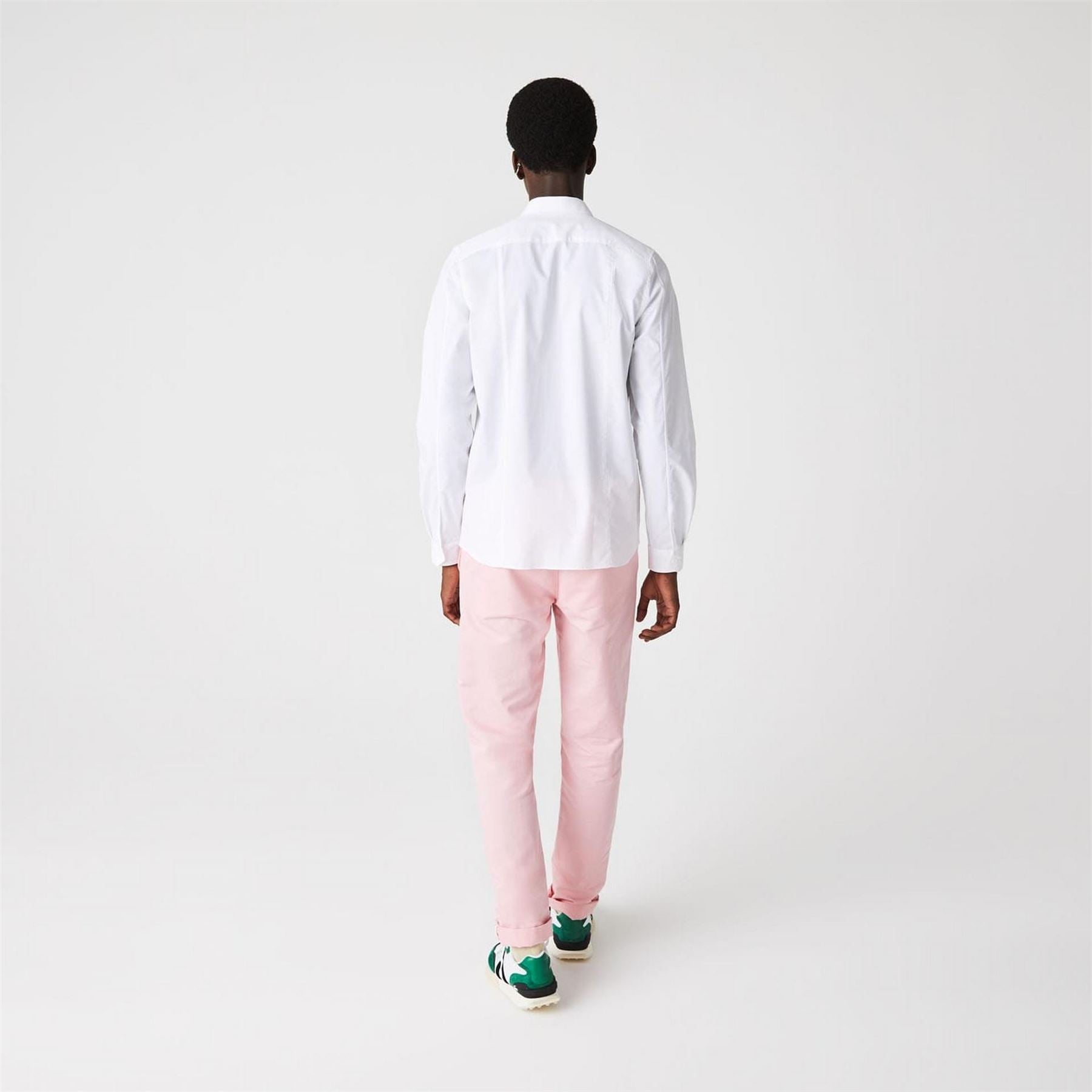 Lacoste Fit Concealed Placket Poplin Shirt