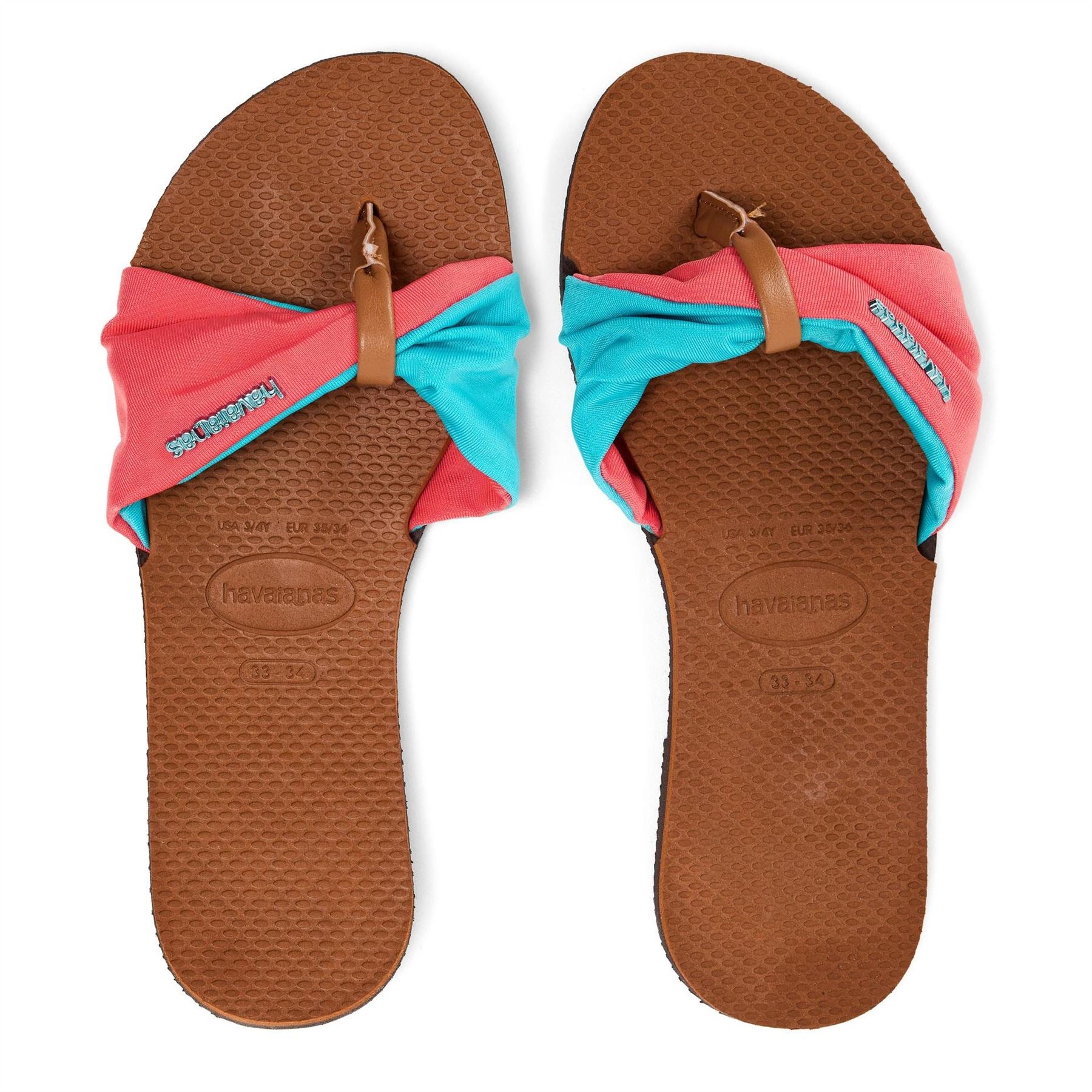 Havaianas Hav. You St Tropez Color Rust 33 34 Flip Flops Womens