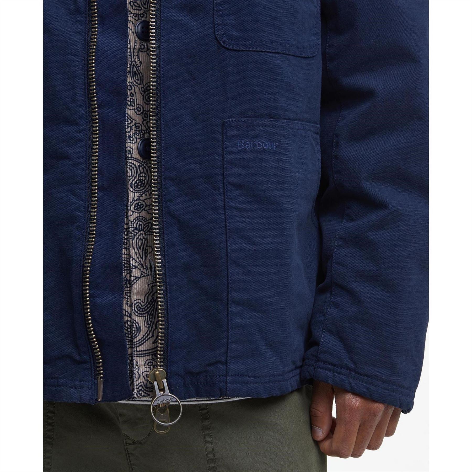 Barbour Tyne 100 Percent  Cotton Harrington Jacket