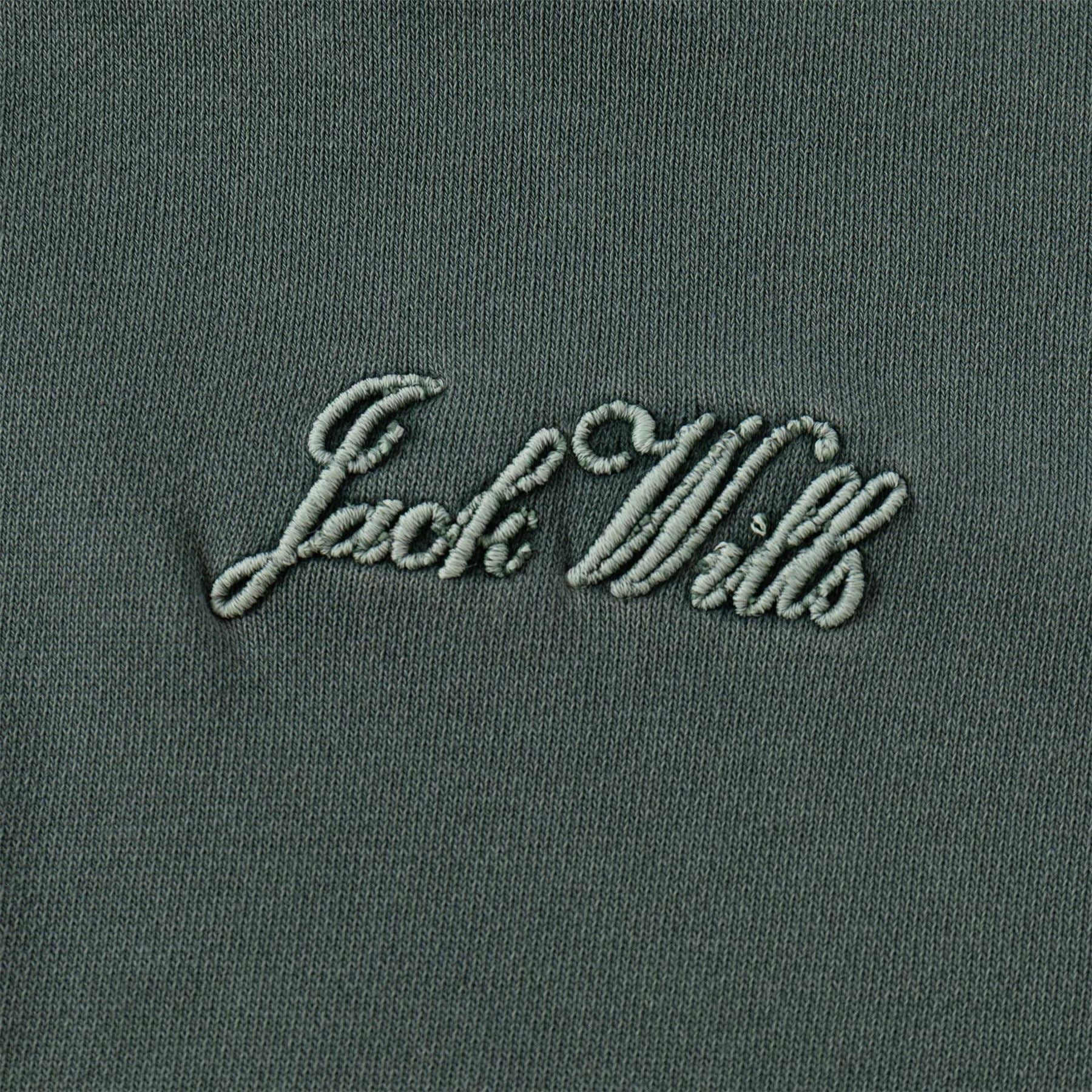 Jack Wills Script Quarter Zip  Fleece Top Ladies