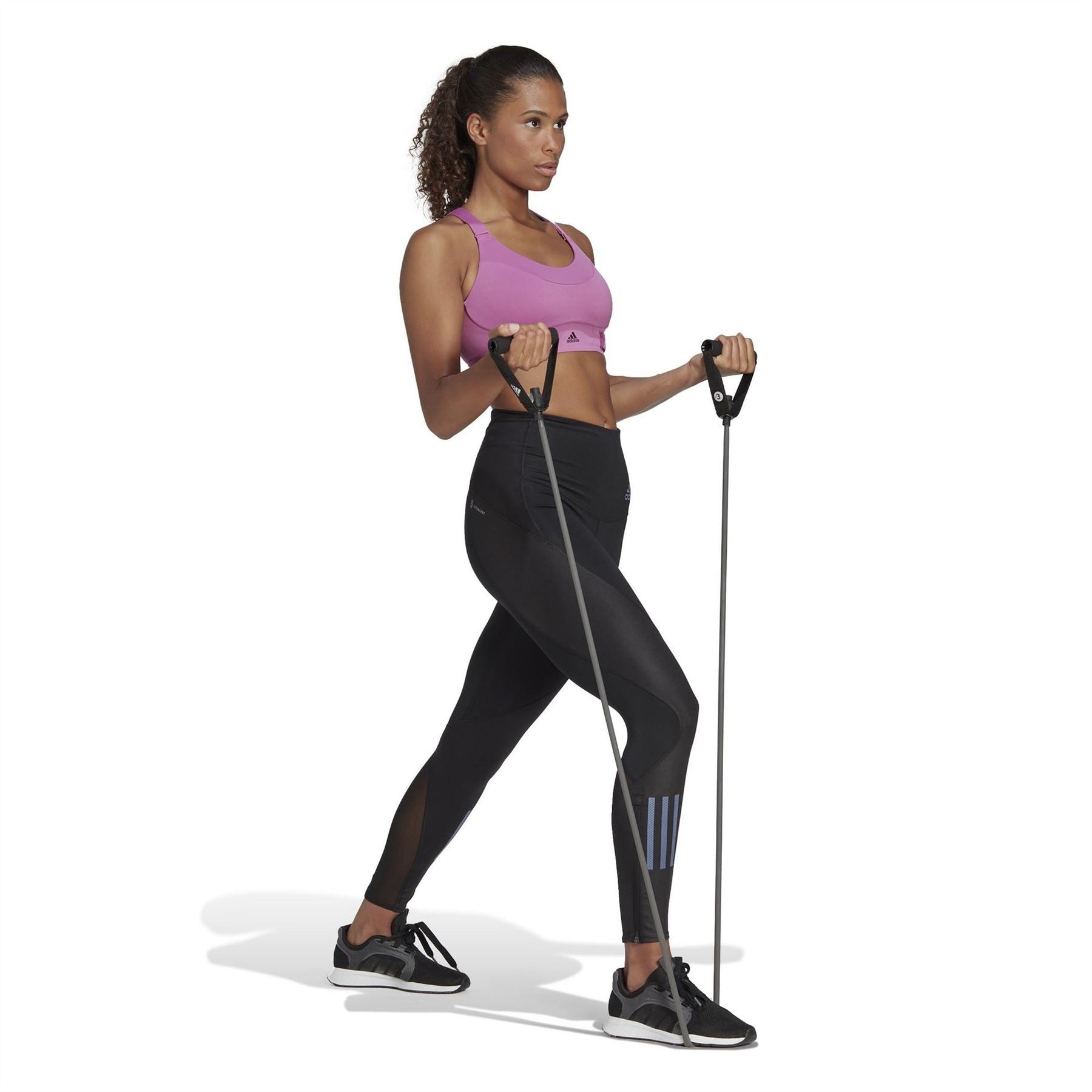 adidas Womens Fastimpact Luxe Run High Impact Sports Bra