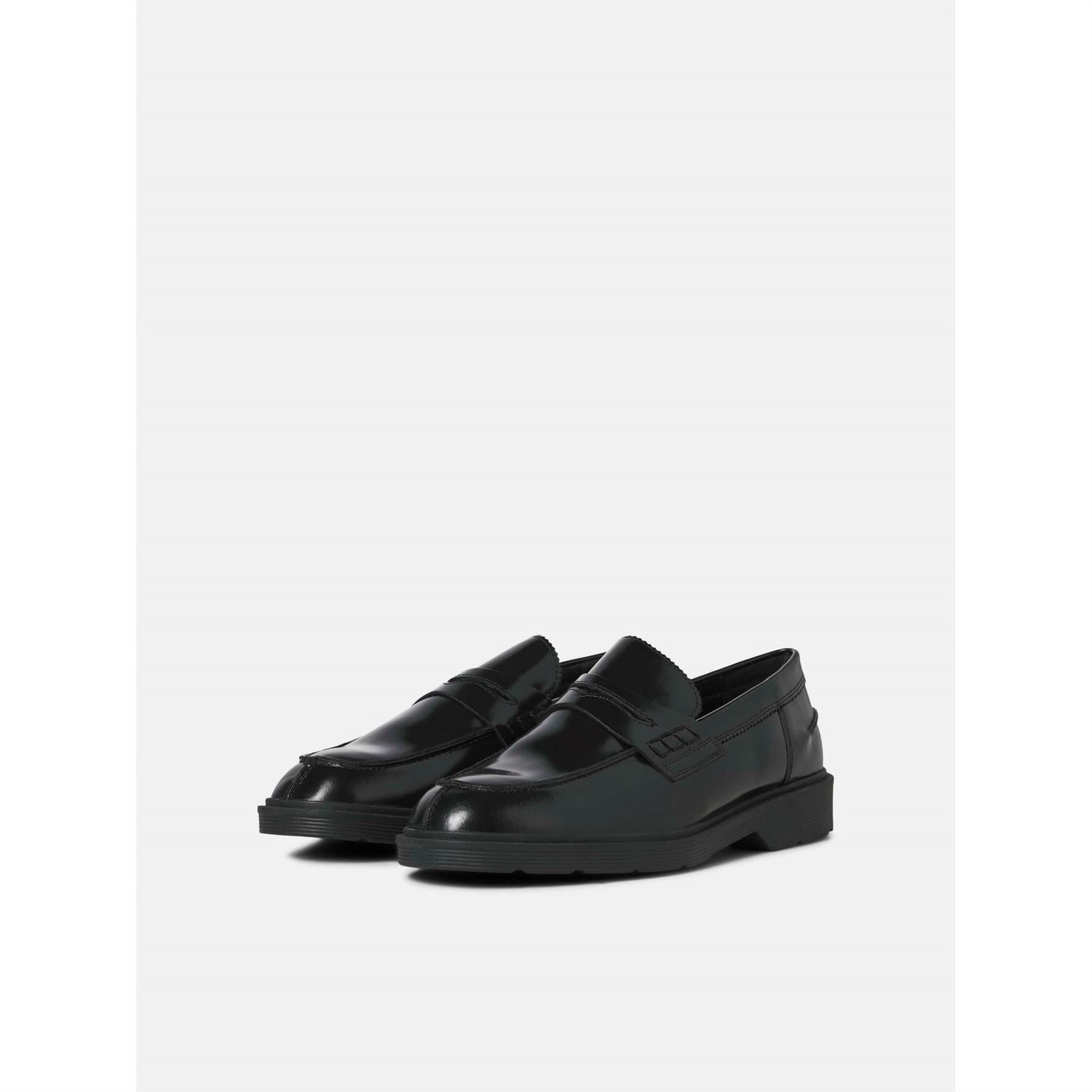 Jack and Jones Mens Leather Loafers
