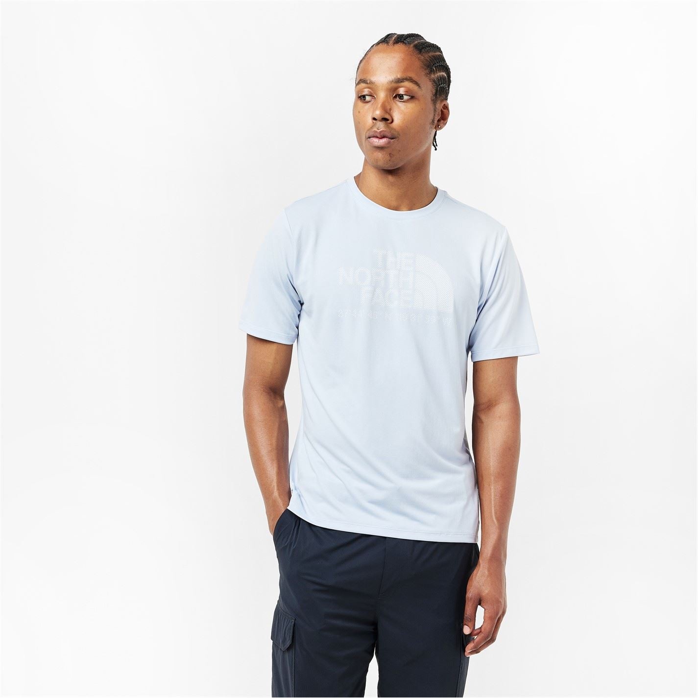 The North Face North Face M 24 7 S S Tee Logo Graphic Reg Mys