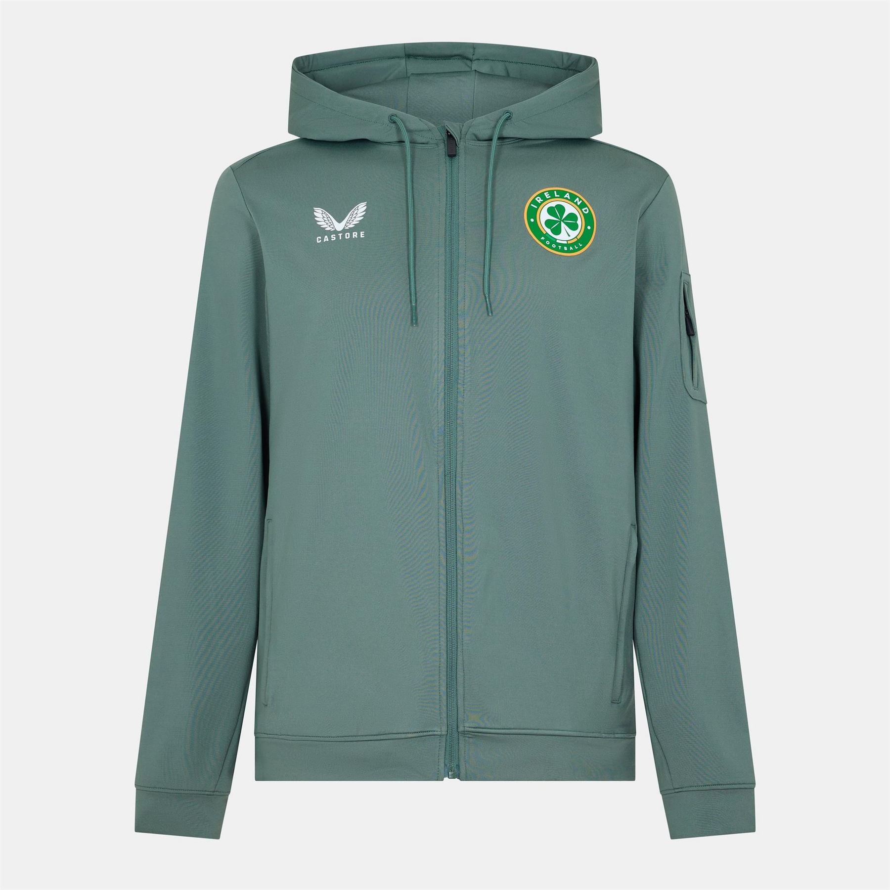 Castore Ireland Football Hooded Track Jacket