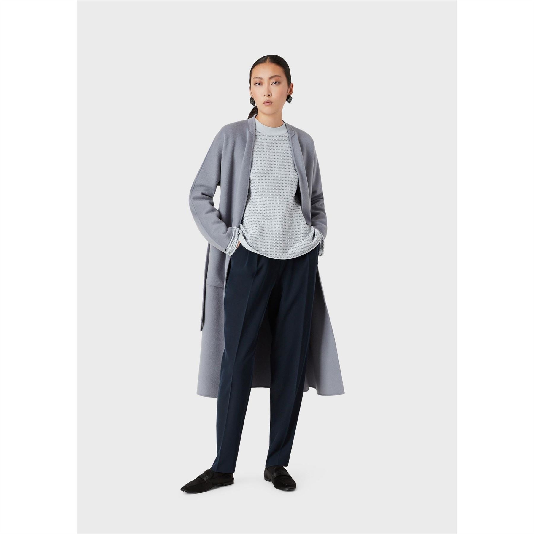 Emporio Armani Tall Relaxed Fit Coat