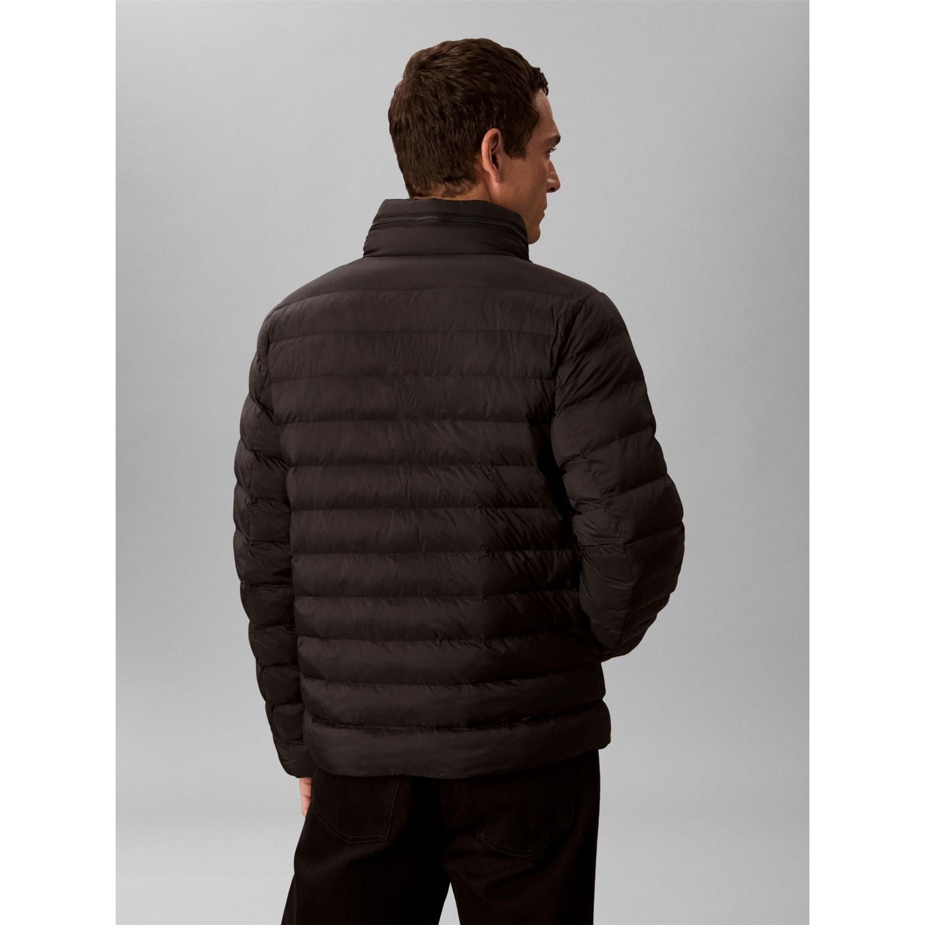 Calvin Klein Jeans Full Zip Shorts Puffer Jacket