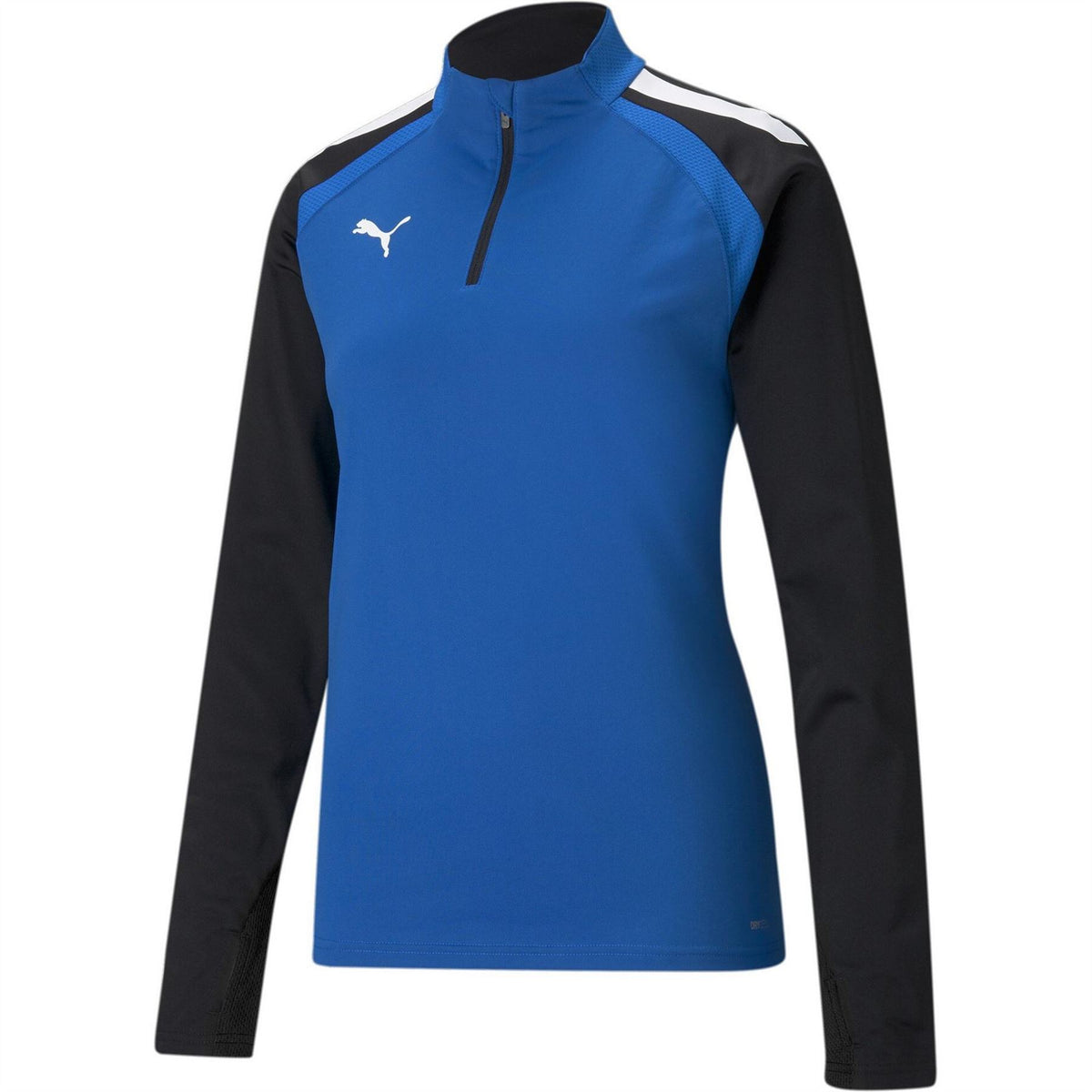Puma Womens Teamliga Quarter Zip Top W Drill