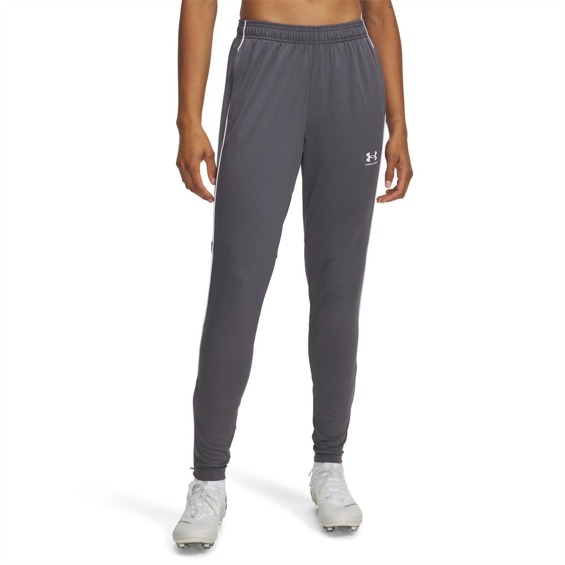 Under Armour Challengr Solid Patterned Slim Track Pants