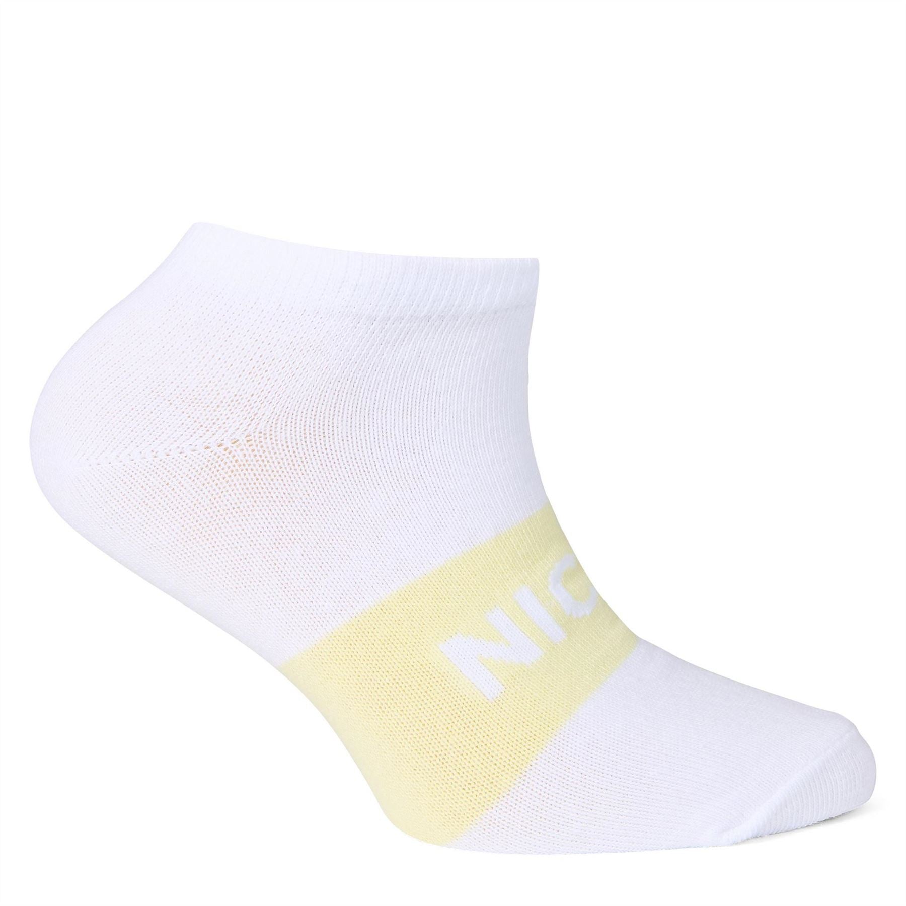 Nicce 5 Pack Towson Junior Lettering No Show Socks