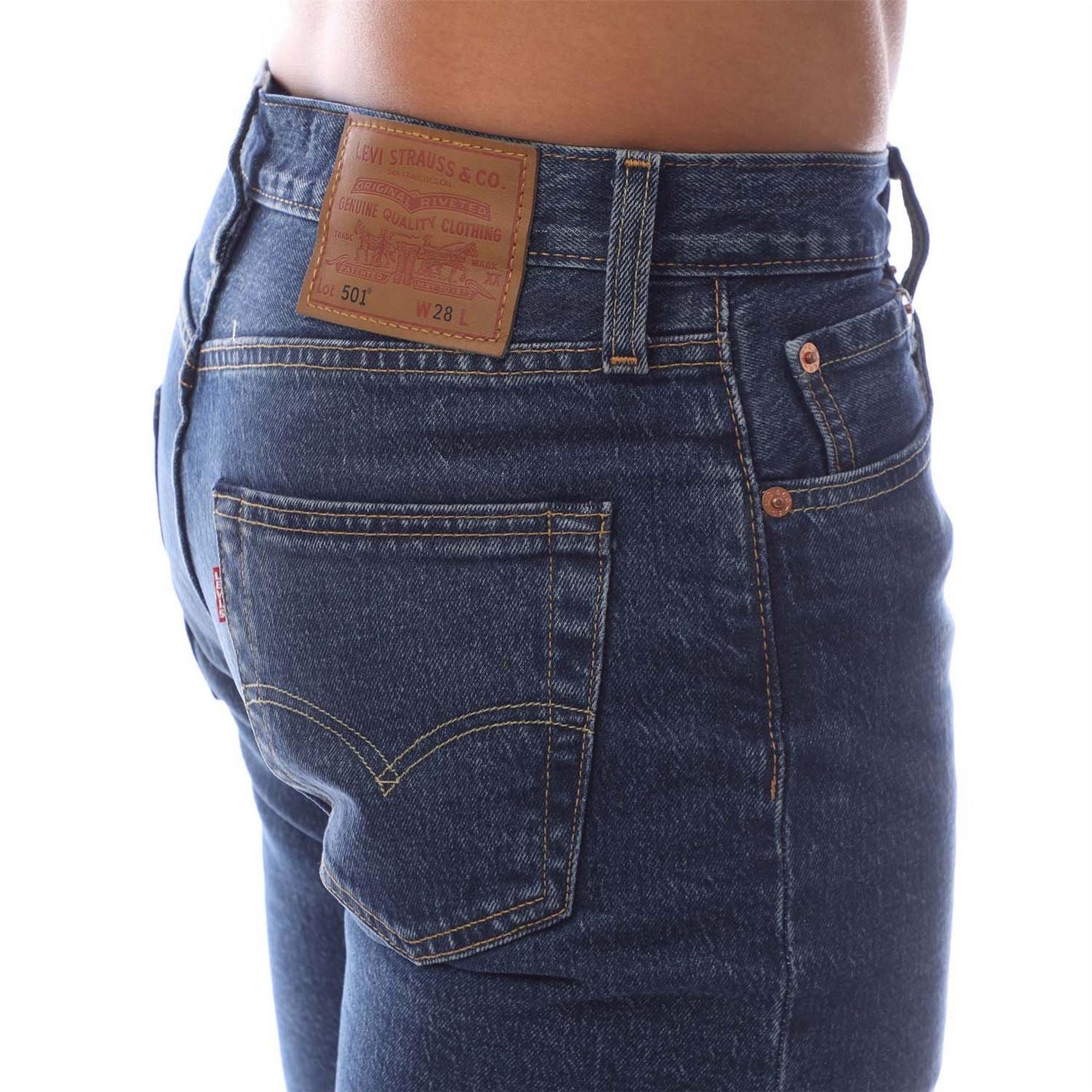 Levis 501 Original Denim Bermuda Shorts