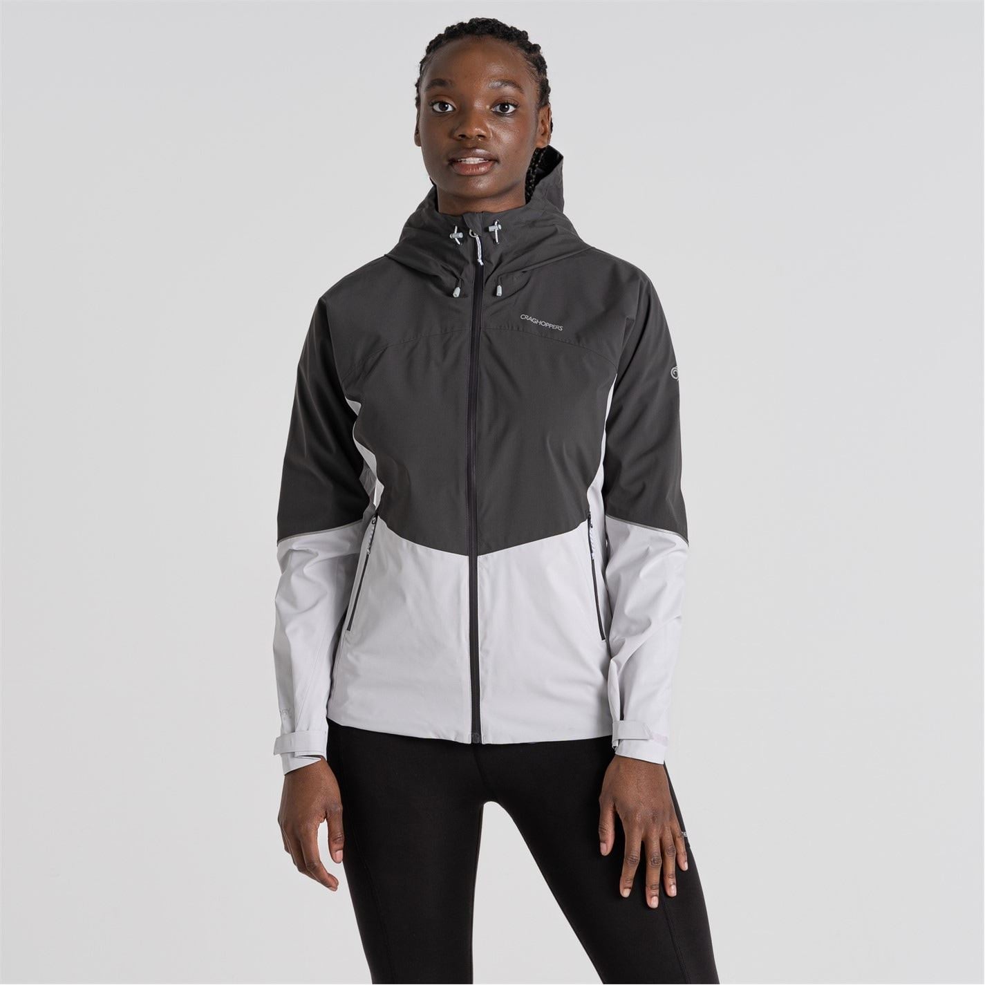 Craghoppers Jamila Funnel Neck Long Windbreaker Jacket
