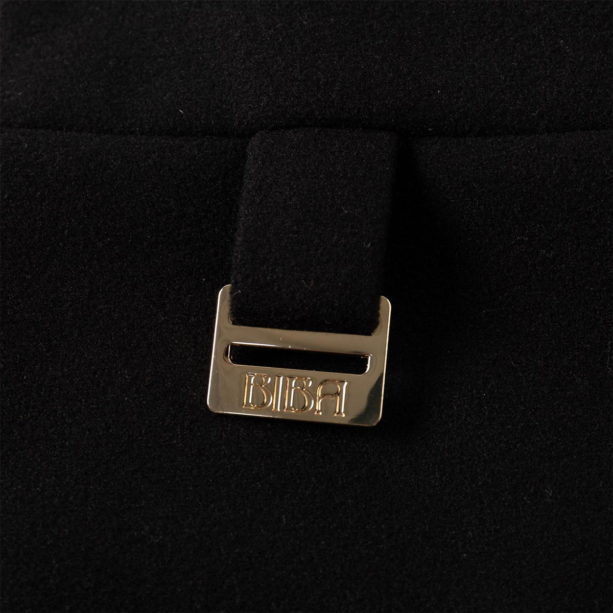 Biba Bobby Belted Long Sleeve Hip Length Pea Coat