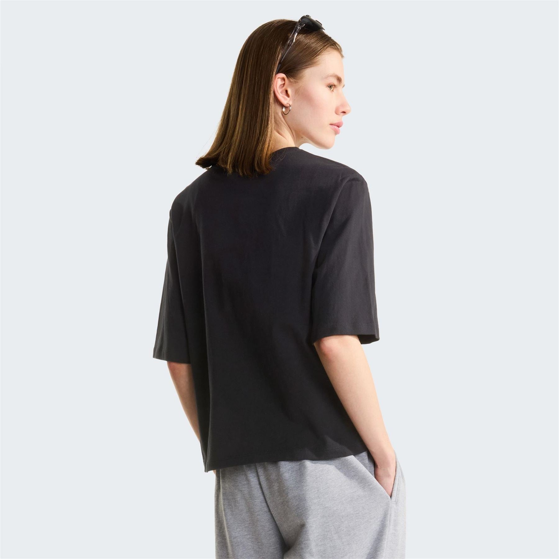 The North Face Womens Essential Simple Dome Boxy Relaxed T-Shirt