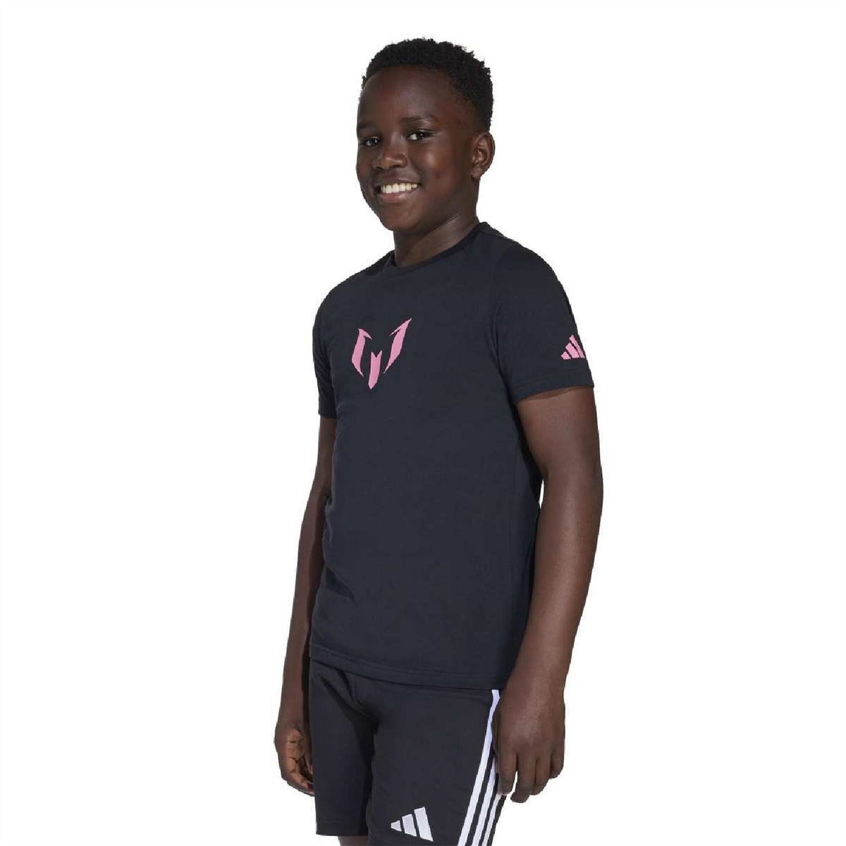 adidas Messi Graphic Cotton Short Sleeve T-Shirt