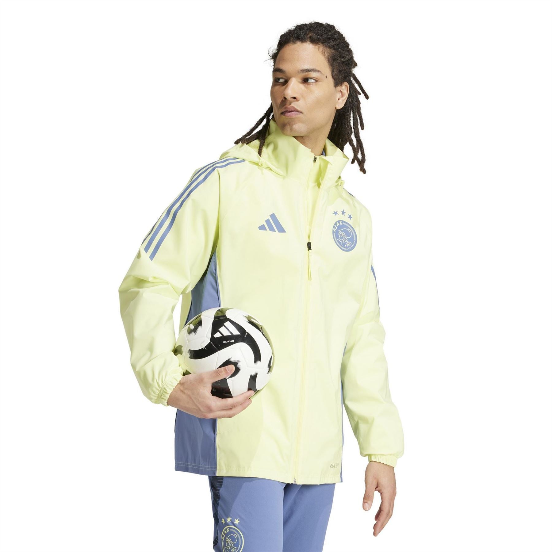 adidas Mens Ajax Rain Jacket 24 25