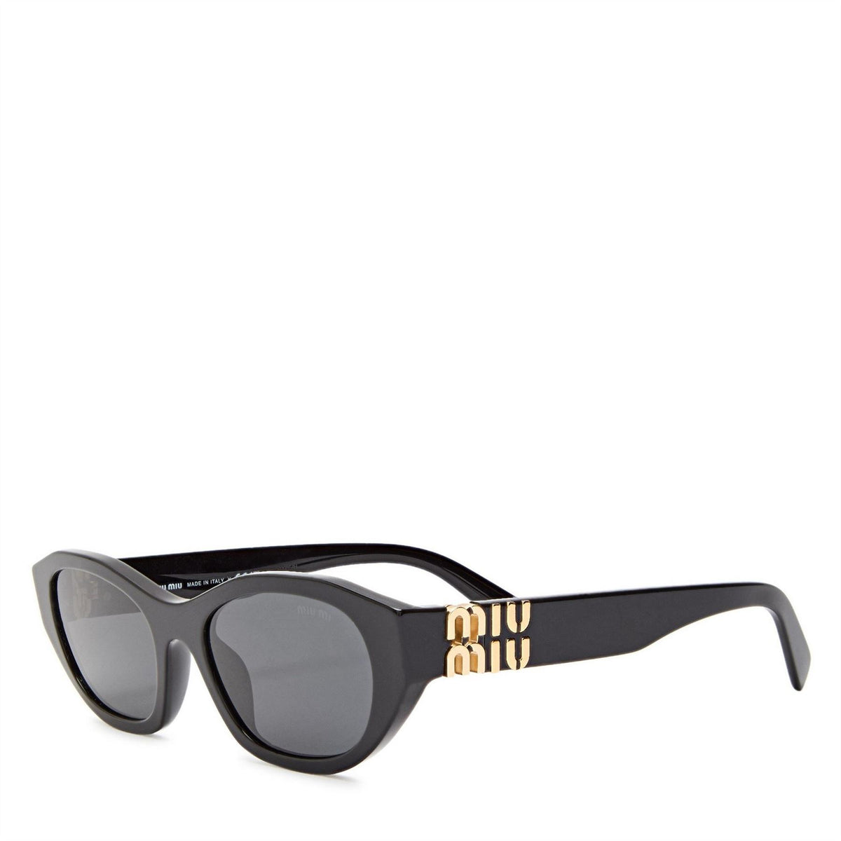 Miu Miu Miu Cateye Logo Detai