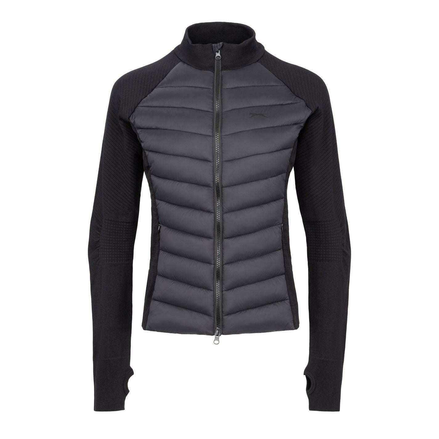 Slazenger Slim Fit Mock Neck Hybrid Jacket