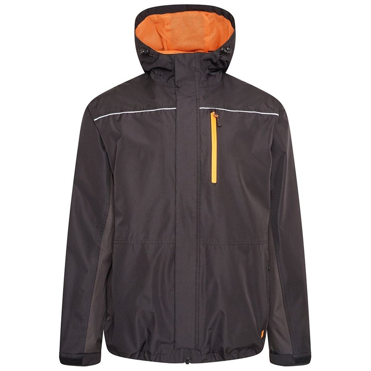 Worktough Hooded Softshell Jacket with Reflective Ribbon