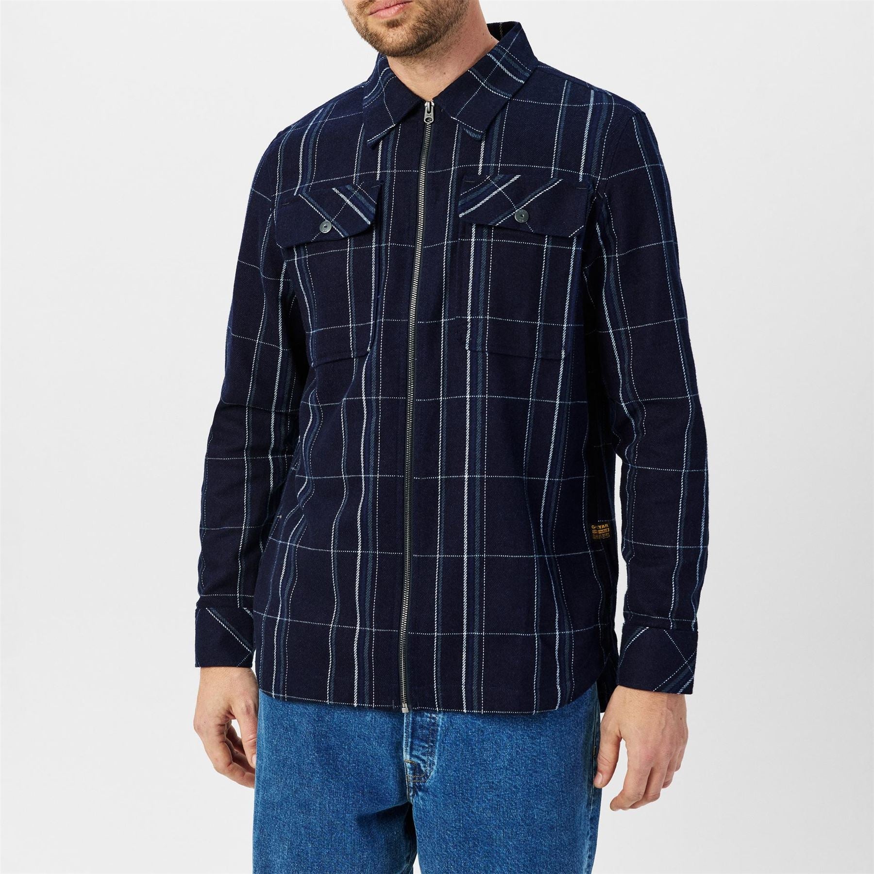 G Star Zip Overshirt