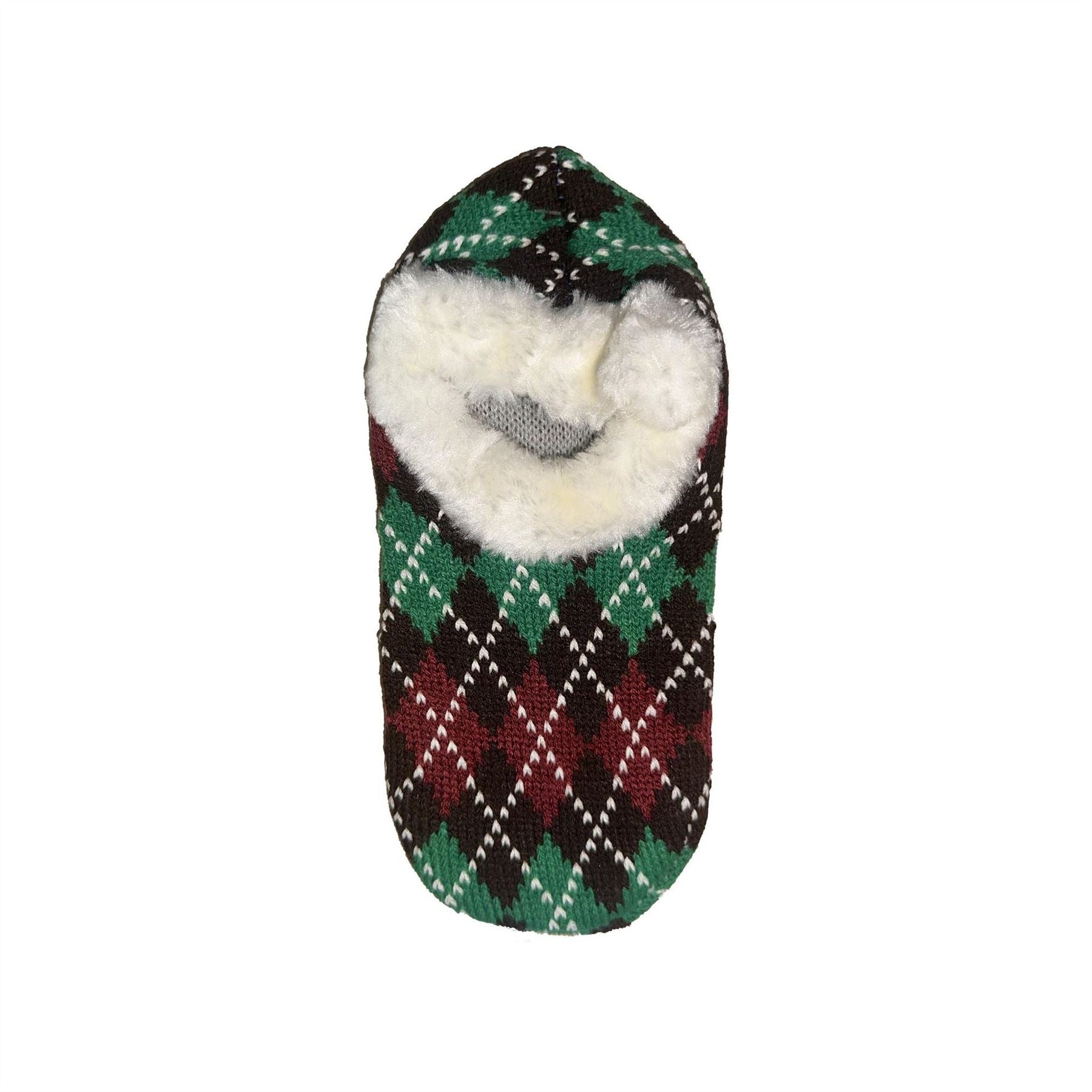 Miso Christmas Jacquard Machine Washable Slipper Socks