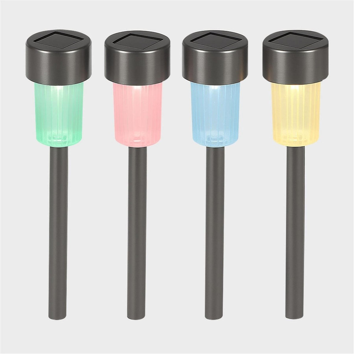 Streetwize Stake Lights   Colour Changing 4 Pack