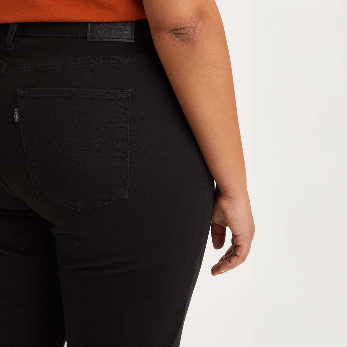 Levis Plus High Rise Straight Jeans